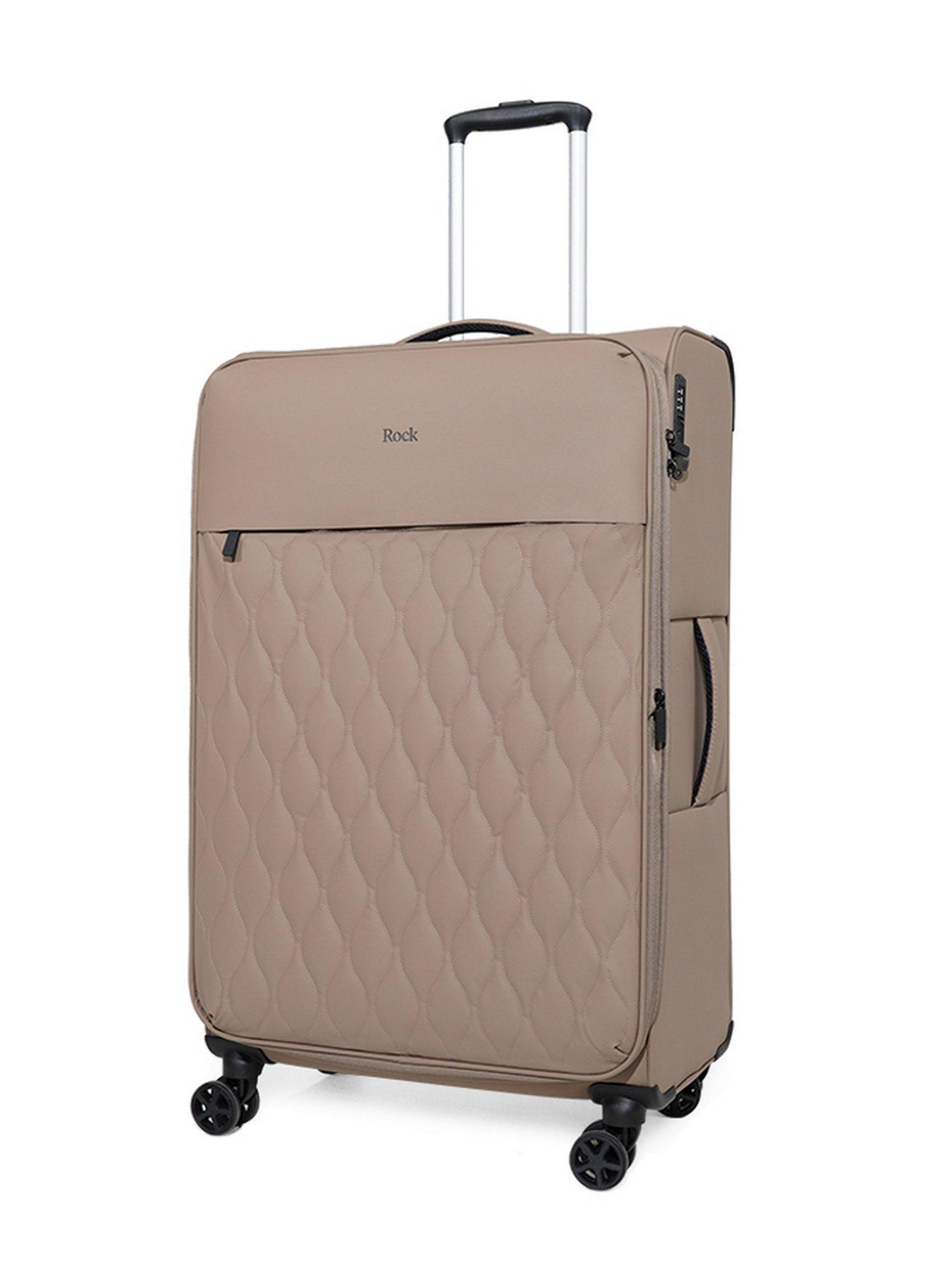 Image 2 of 6 of Rock Luggage Ember Mocha 3pc Set Suitcases