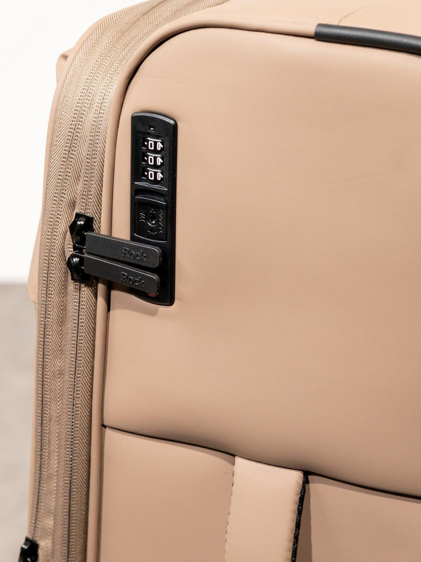 Image 4 of 6 of Rock Luggage Ember Mocha 3pc Set Suitcases
