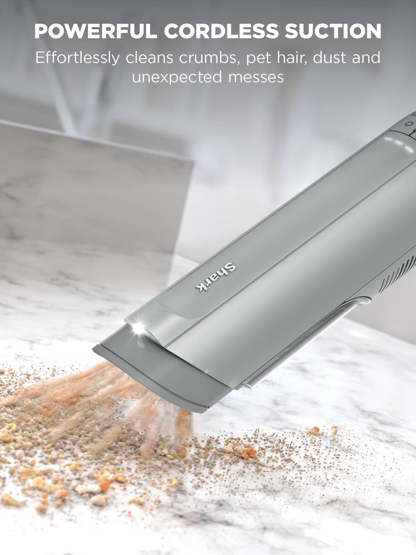 Image 2 of 7 of Shark Shark WandVac Deluxe Pet Pro Cordless Handheld Vacuum - Stone Grey