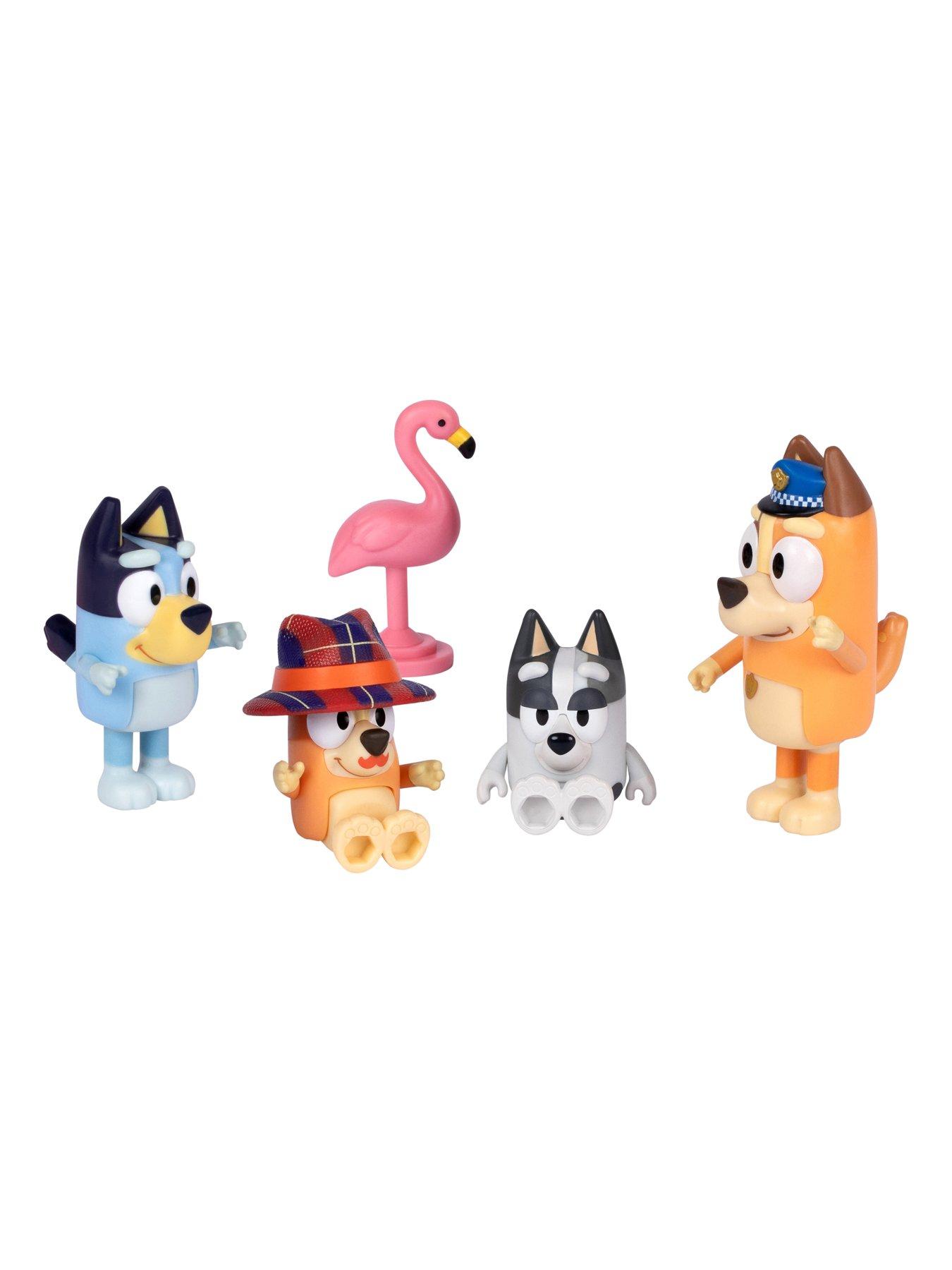 Image 3 of 5 of Bluey The Sleepover Figure 4-Pack