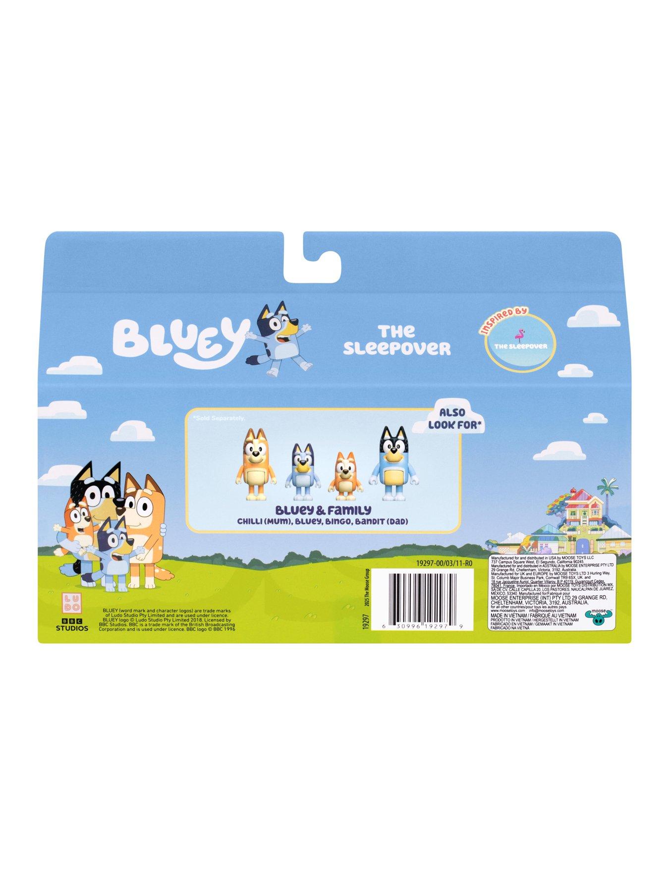 Image 5 of 5 of Bluey The Sleepover Figure 4-Pack