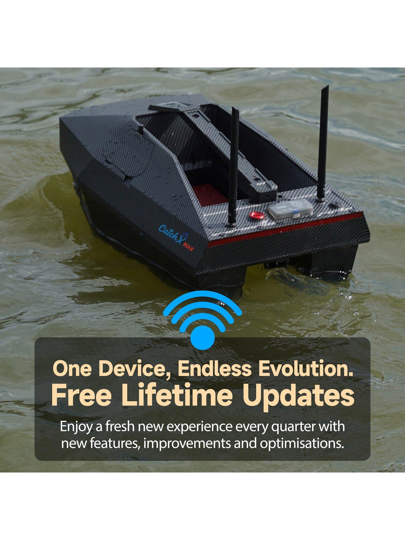 Image 7 of 8 of Rippton Rippton CatchX Max Remote Control GPS Fishing Bait Boat