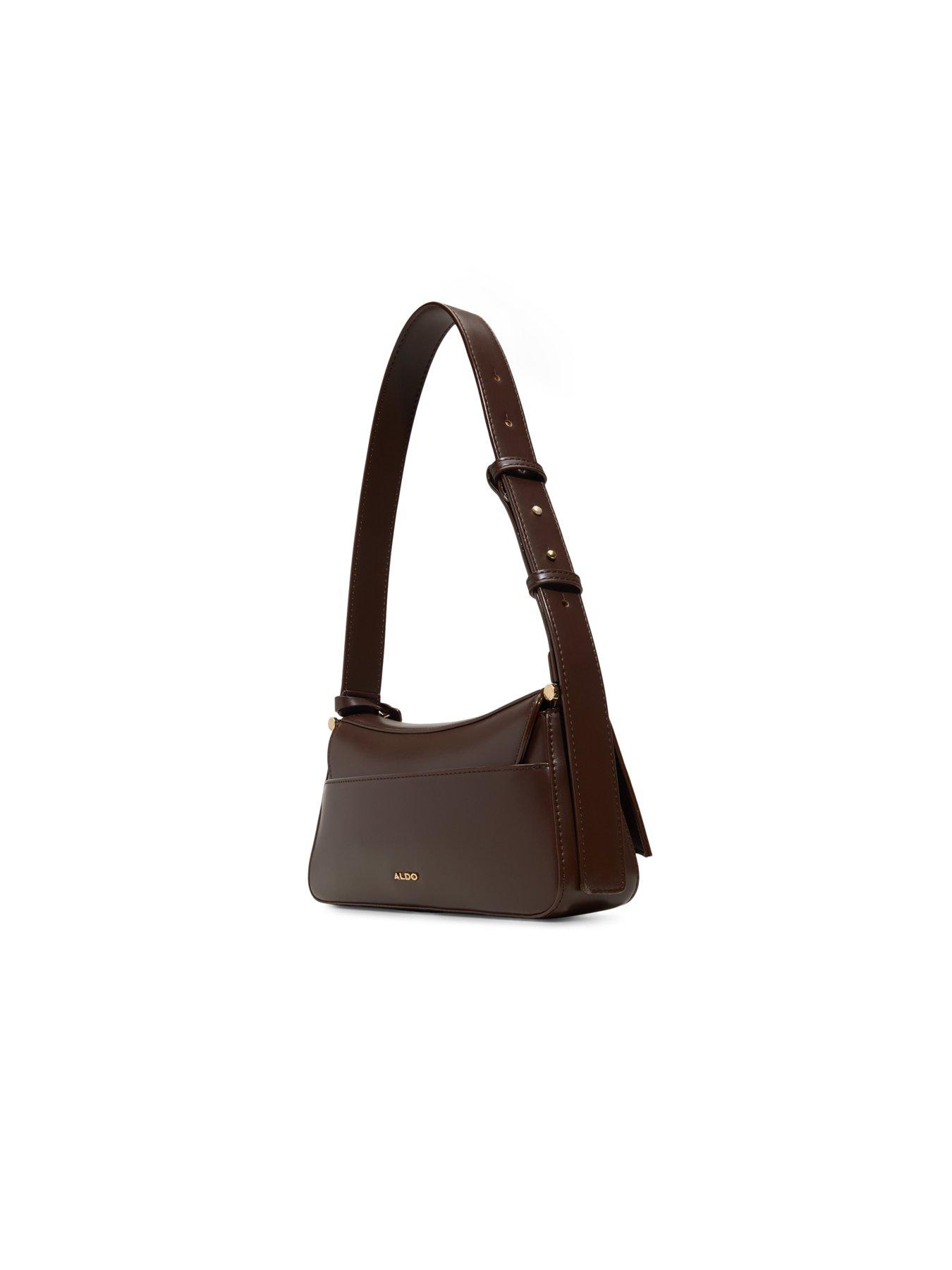 Image 4 of 4 of Aldo Curved Shoulder Bag - Brown