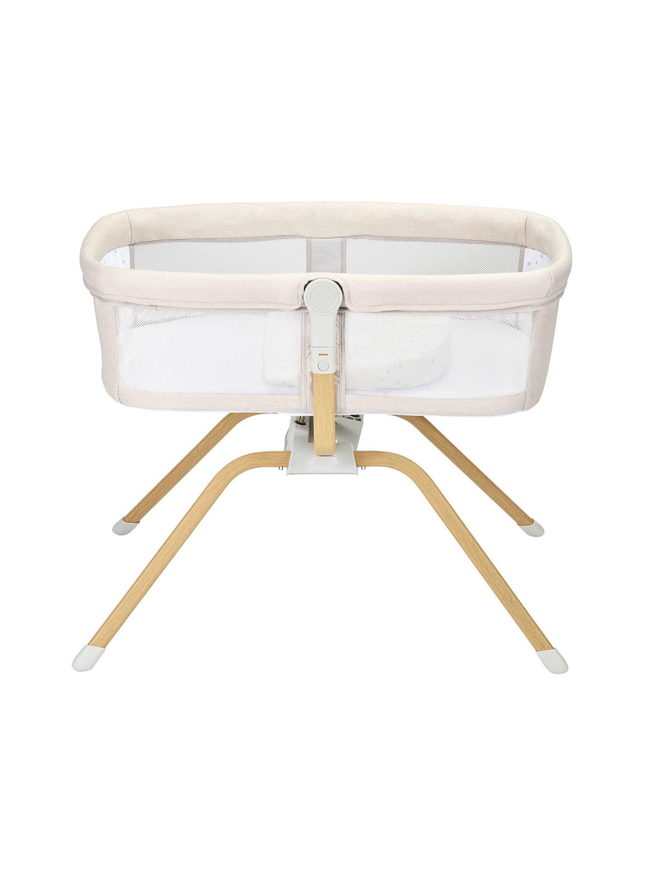 Image 5 of 6 of Babymore Air Motion Gliding Crib - Cream