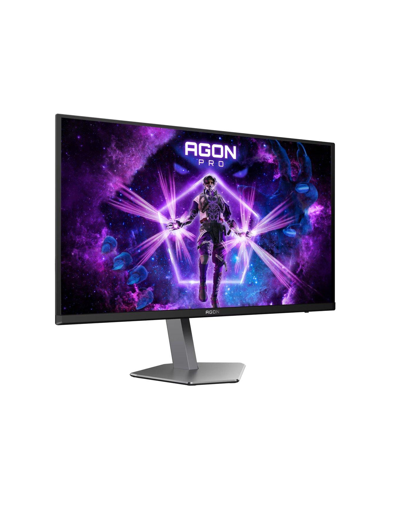 Image 2 of 7 of AOC AG276UZD Widescreen Gaming Monitor - 26.5in, 4K UHD, QD-OLED, 240Hz, Black