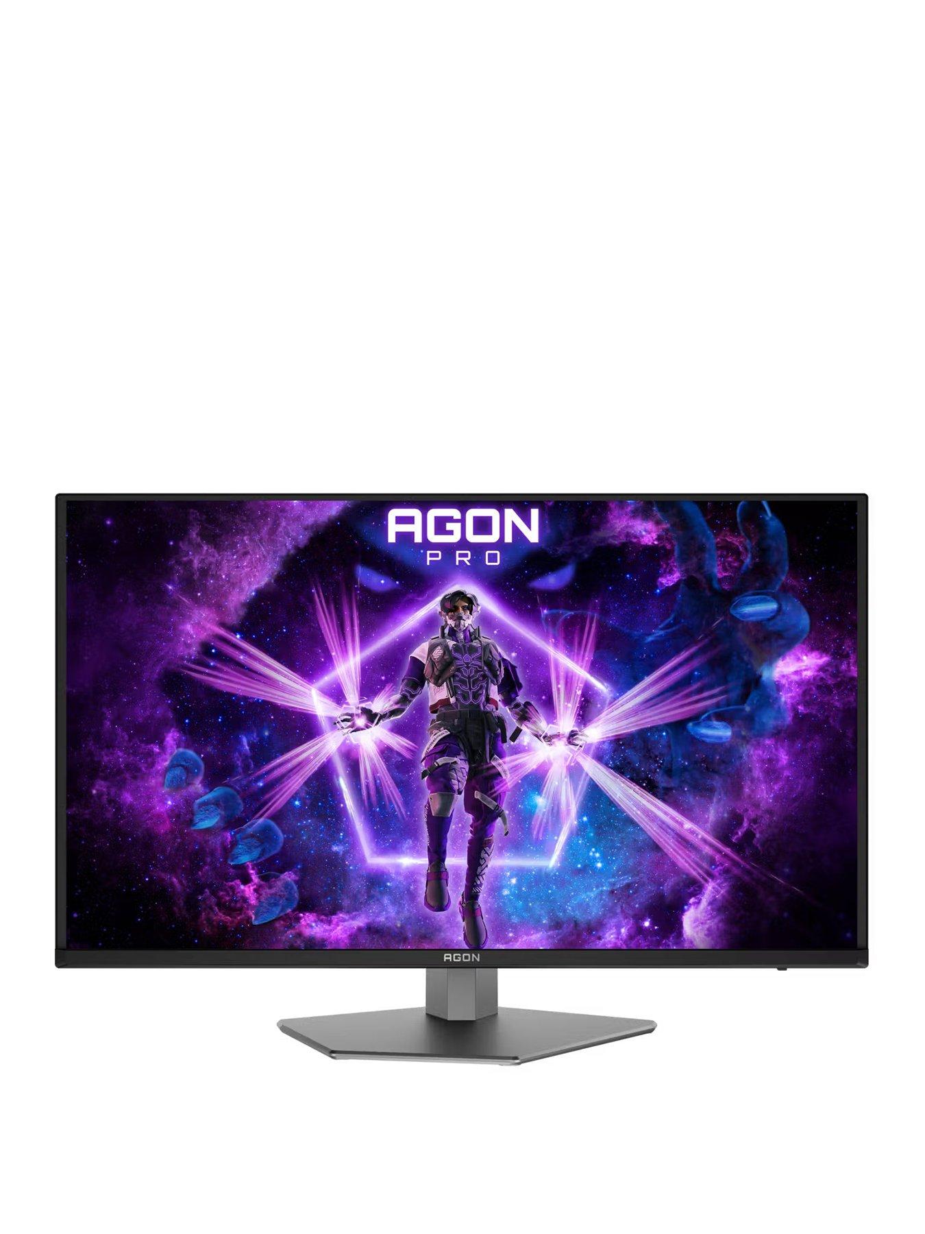 AOC AG326UD 31.5in Widescreen QD OLED Multimedia Gaming Monitor - Dark Grey