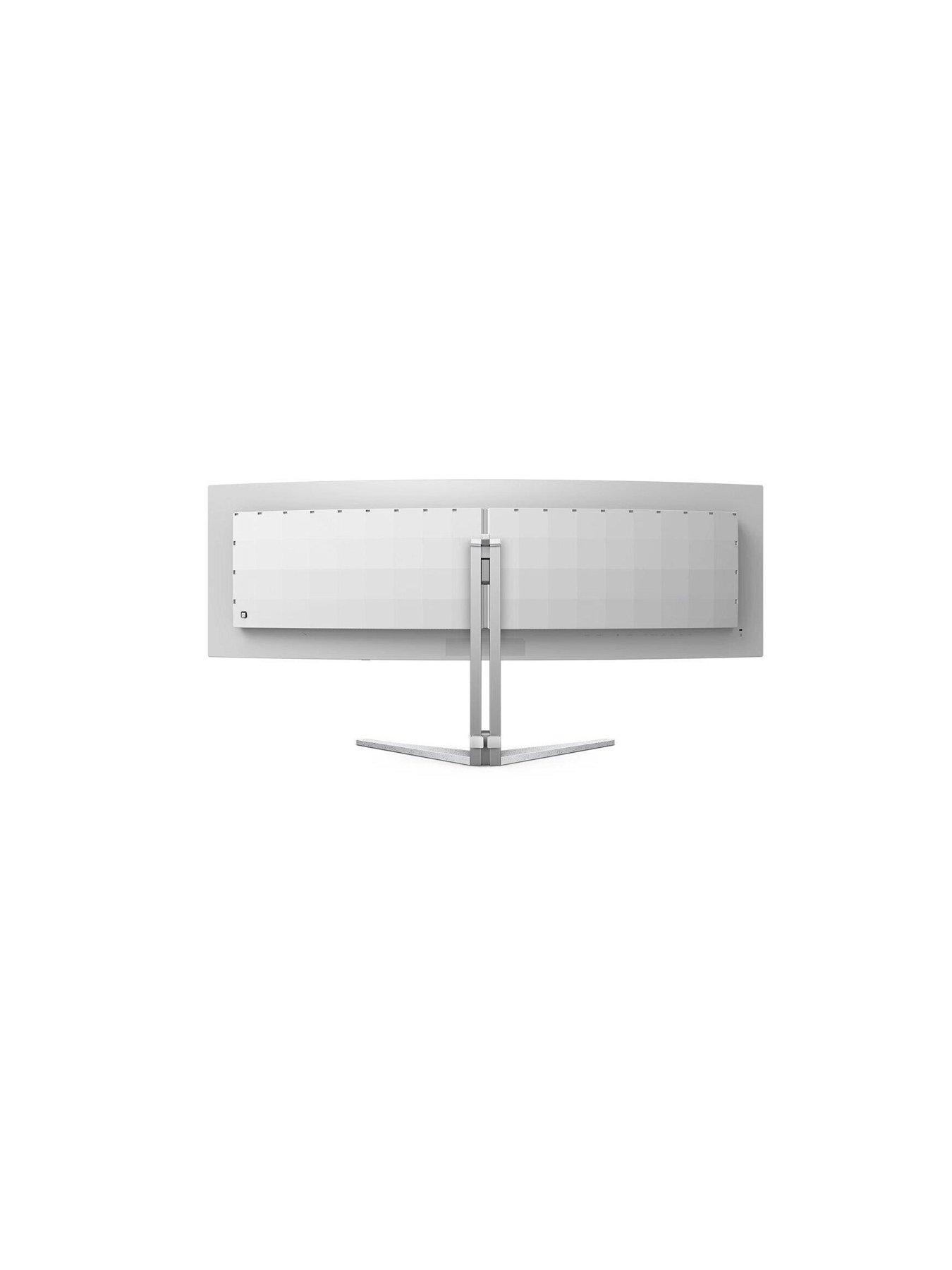 Image 2 of 7 of Philips Evnia 8000 49M2C8900L/00 Widescreen Curved Gaming Monitor - 49in, Dual QHD, QD-OLED, 144Hz, White
