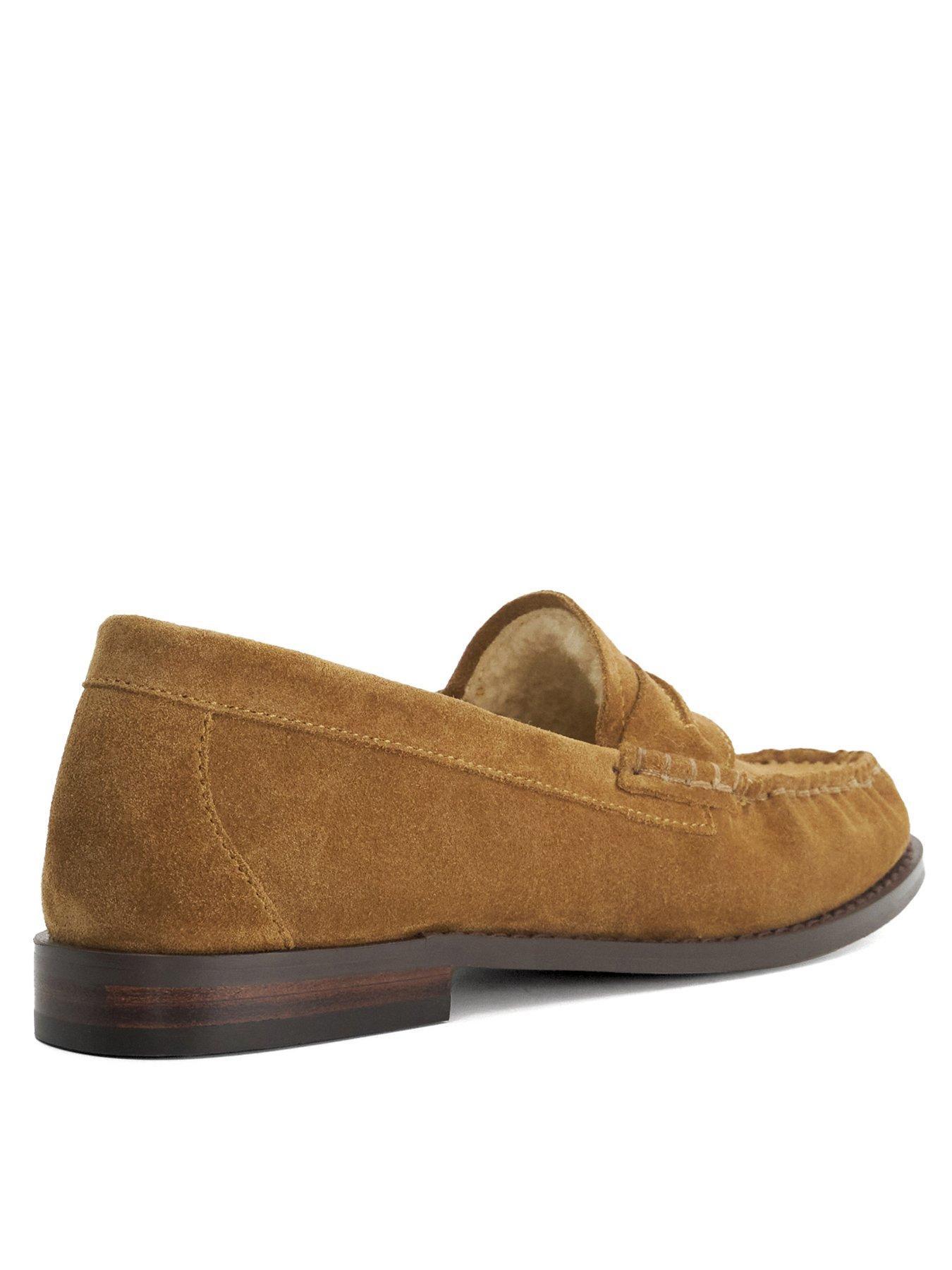 Image 3 of 5 of Dune London Genuinee Loafers - Beige