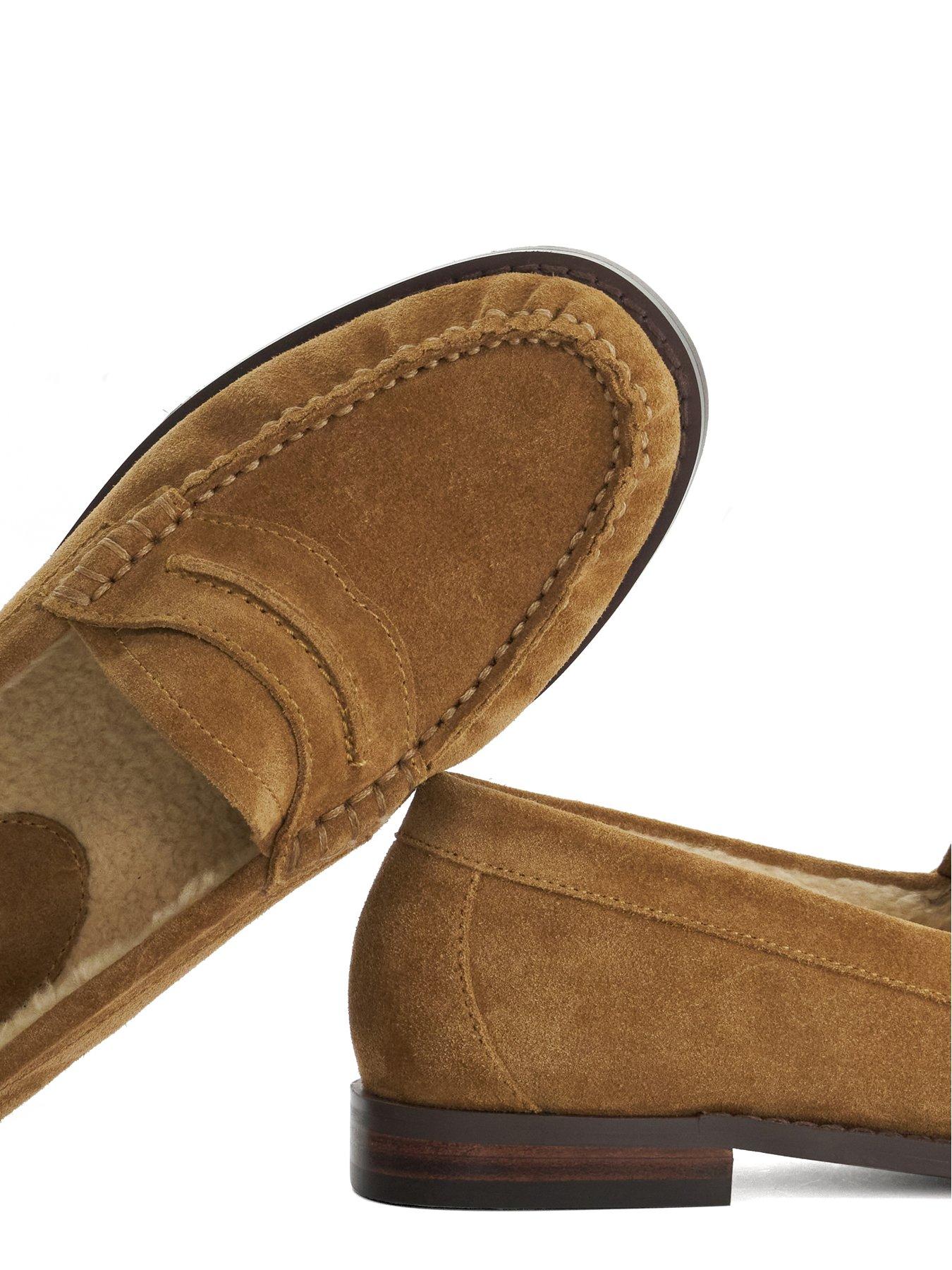 Image 5 of 5 of Dune London Genuinee Loafers - Beige