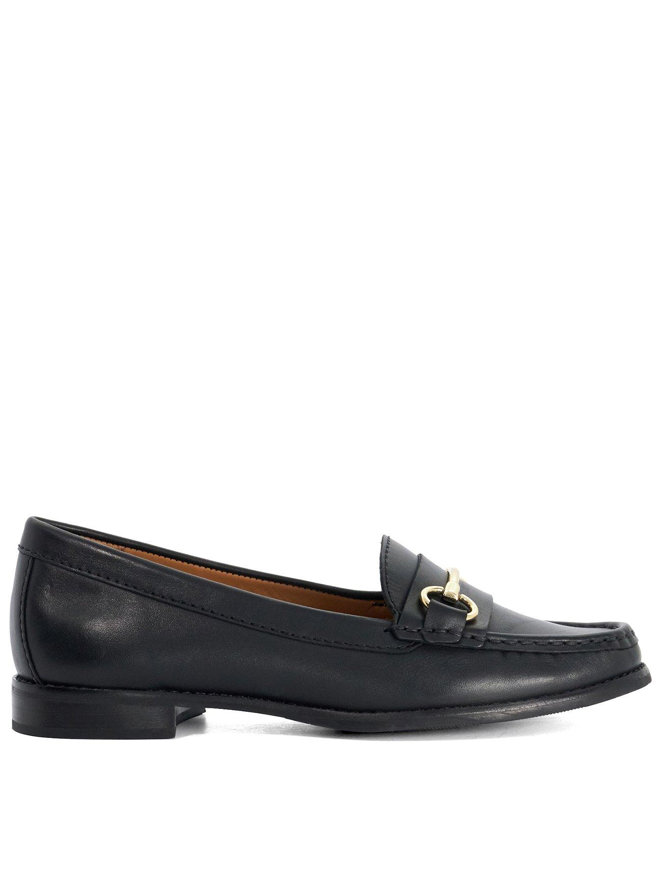 Dune London Wide Fit Glenny Loafer - Black