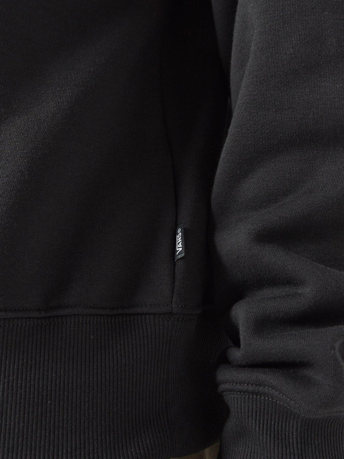 Image 6 of 6 of Vans Mens Polo Fleece Pullover - Black