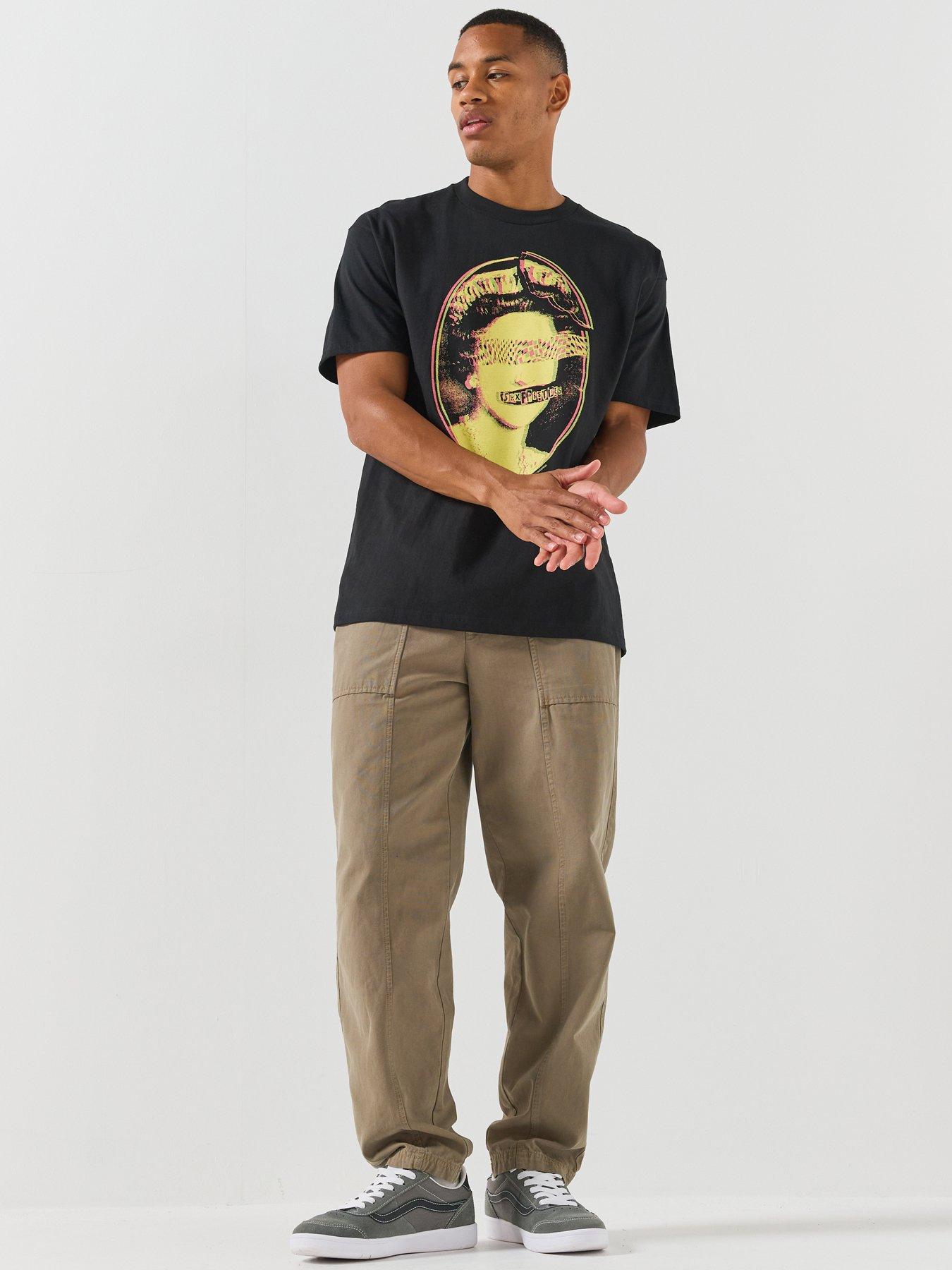 Image 3 of 5 of Vans Mens Sex Pistols Pretty Vacant Short Sleeve Tee - Black