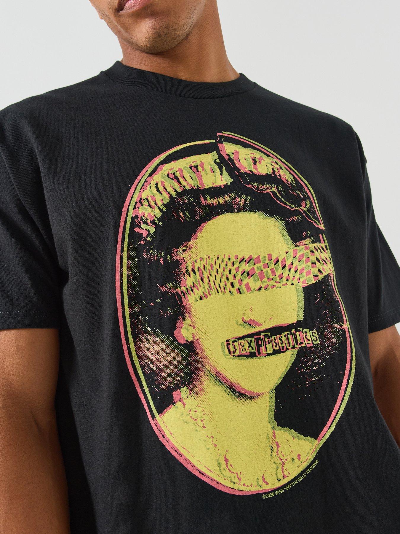 Image 5 of 5 of Vans Mens Sex Pistols Pretty Vacant Short Sleeve Tee - Black