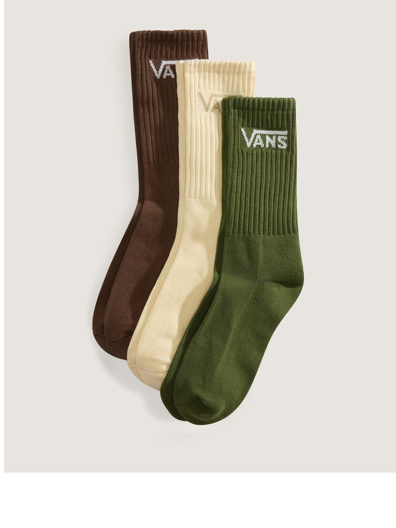 Vans Unisex Classic Crew Socks - Green