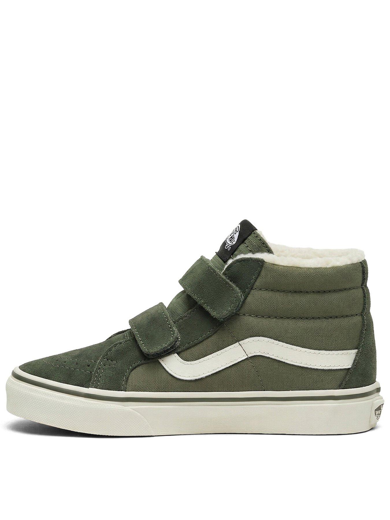 Image 1 of 4 of Vans Infants Sherpa SK8-Mid V Trainers - Green