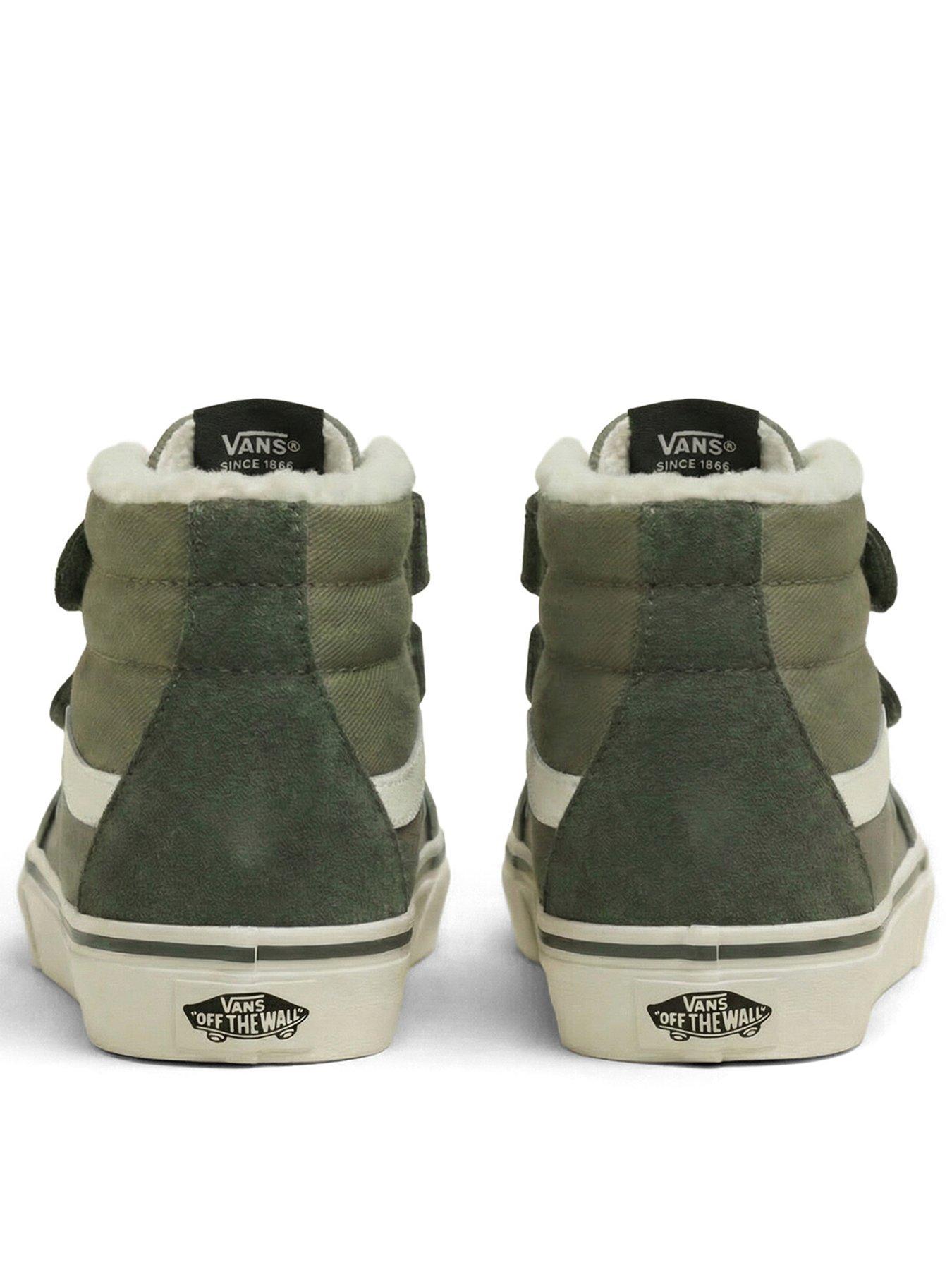 Image 3 of 4 of Vans Infants Sherpa SK8-Mid V Trainers - Green