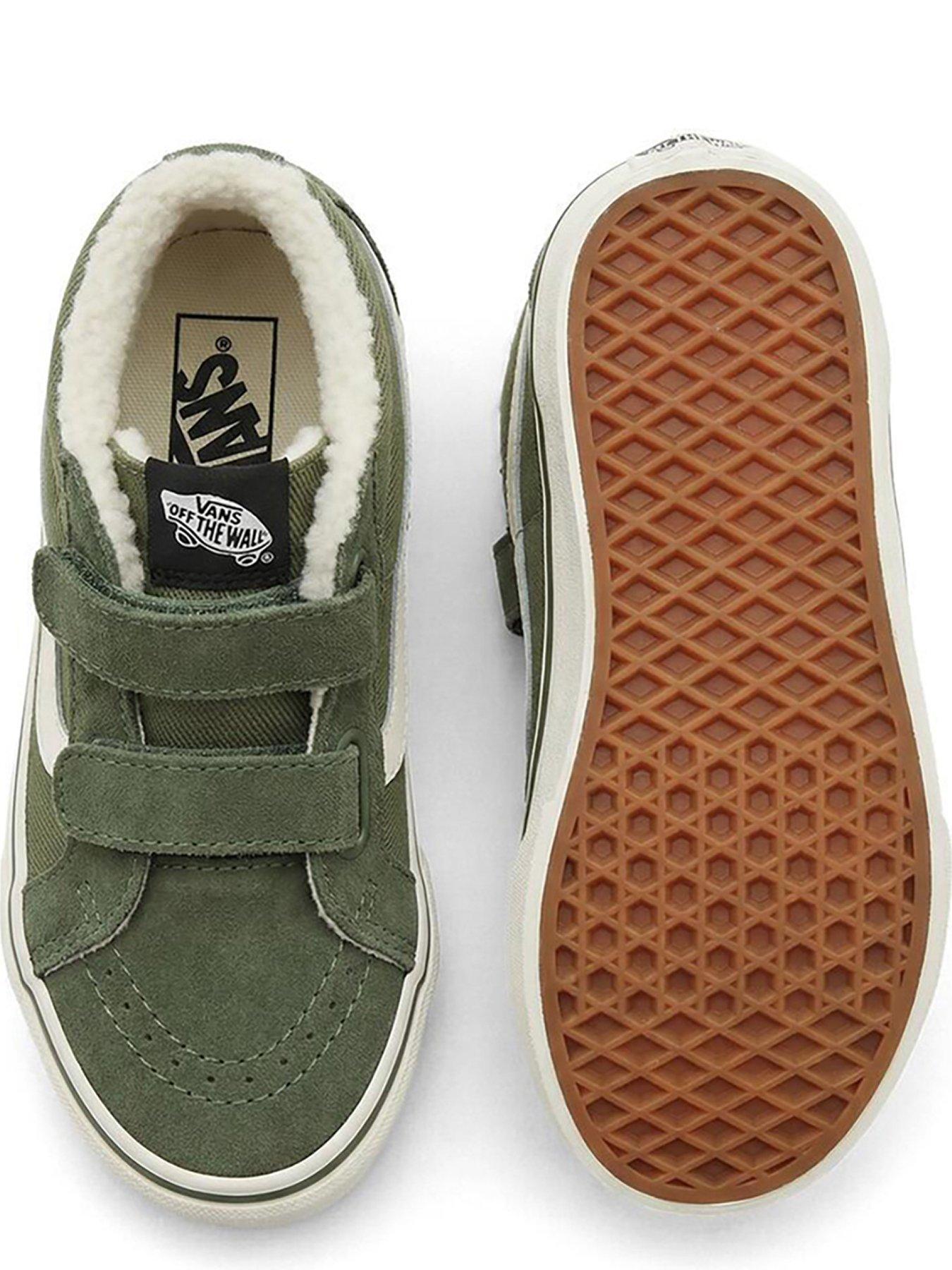 Image 4 of 4 of Vans Infants Sherpa SK8-Mid V Trainers - Green