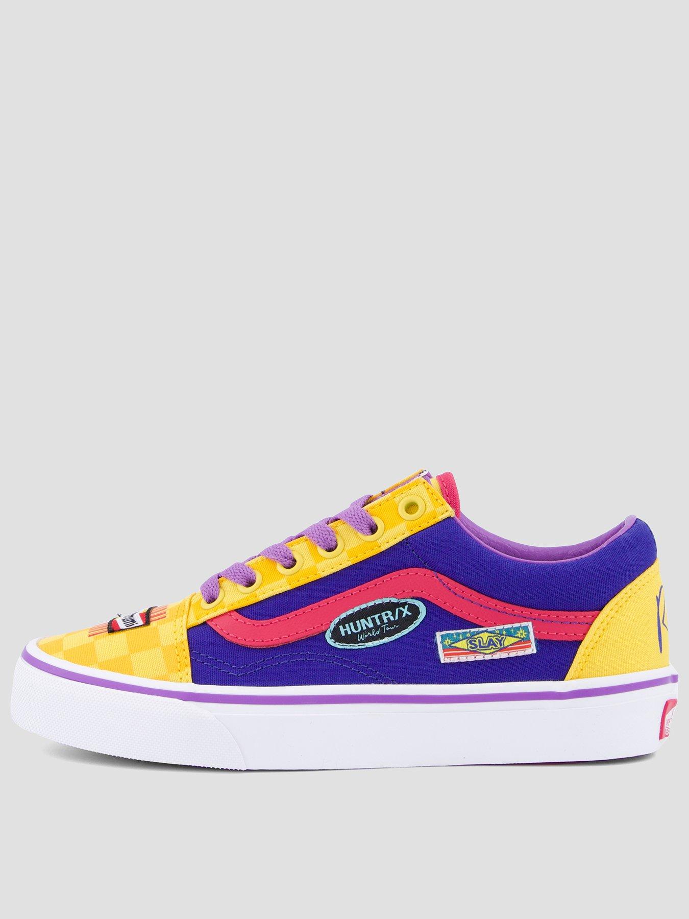 Image 1 of 7 of Vans Junior Kpop Demon Hunters Rumi Old Skool - Yellow