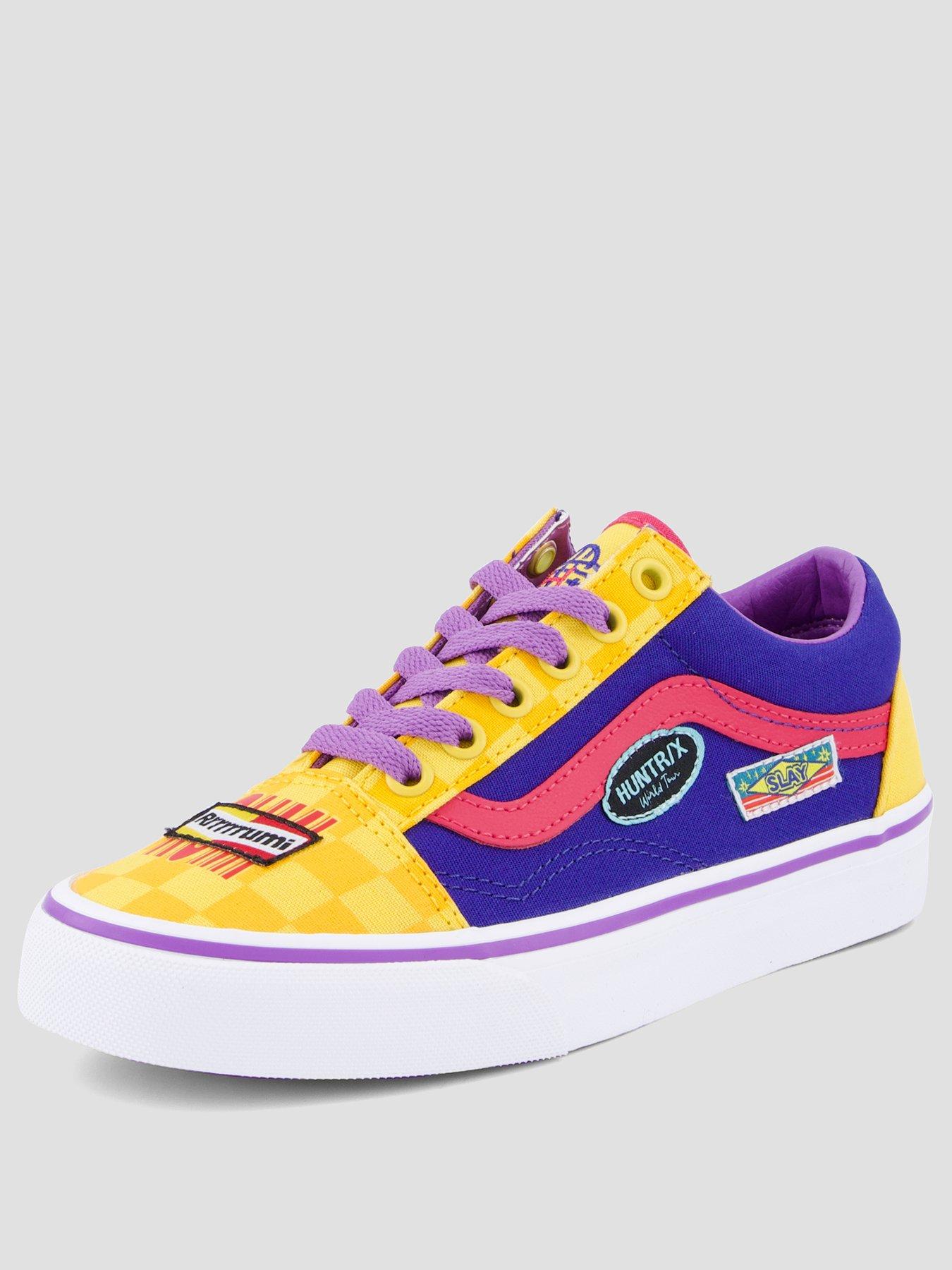 Image 2 of 7 of Vans Junior Kpop Demon Hunters Rumi Old Skool - Yellow