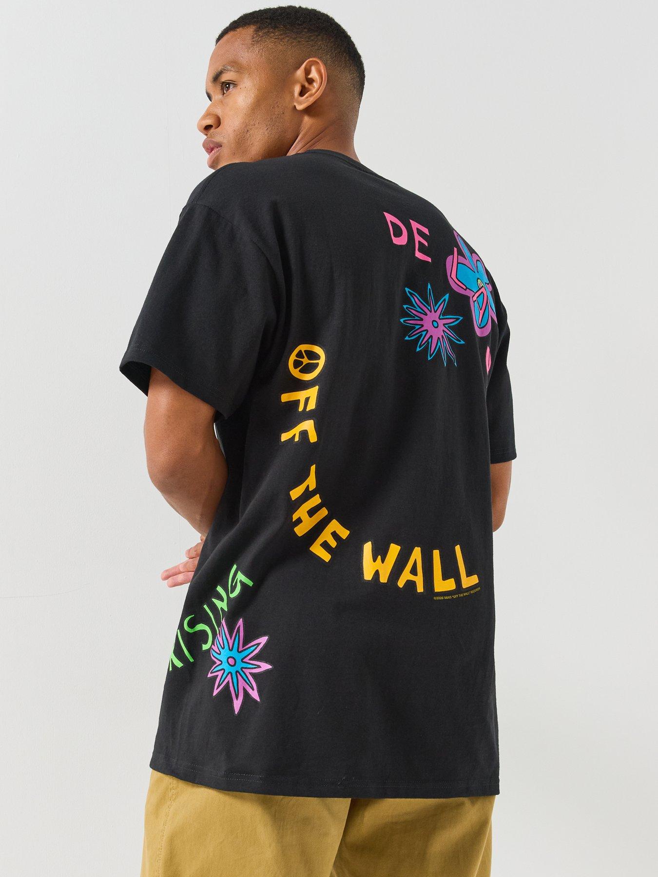 Image 2 of 5 of Vans Mens De La Soul 3 Feet High And Rising Ss Tee - Black