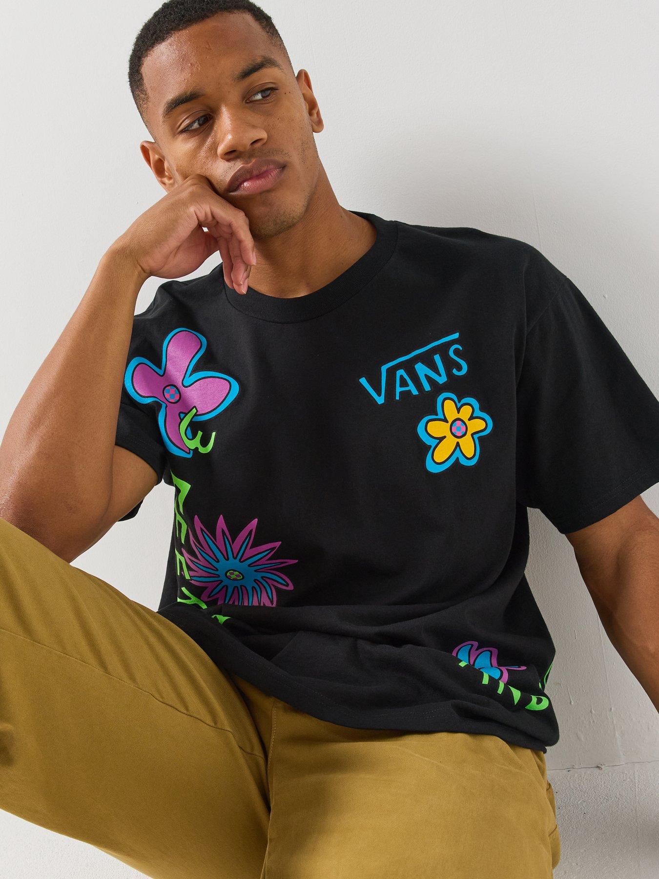 Image 4 of 5 of Vans Mens De La Soul 3 Feet High And Rising Ss Tee - Black