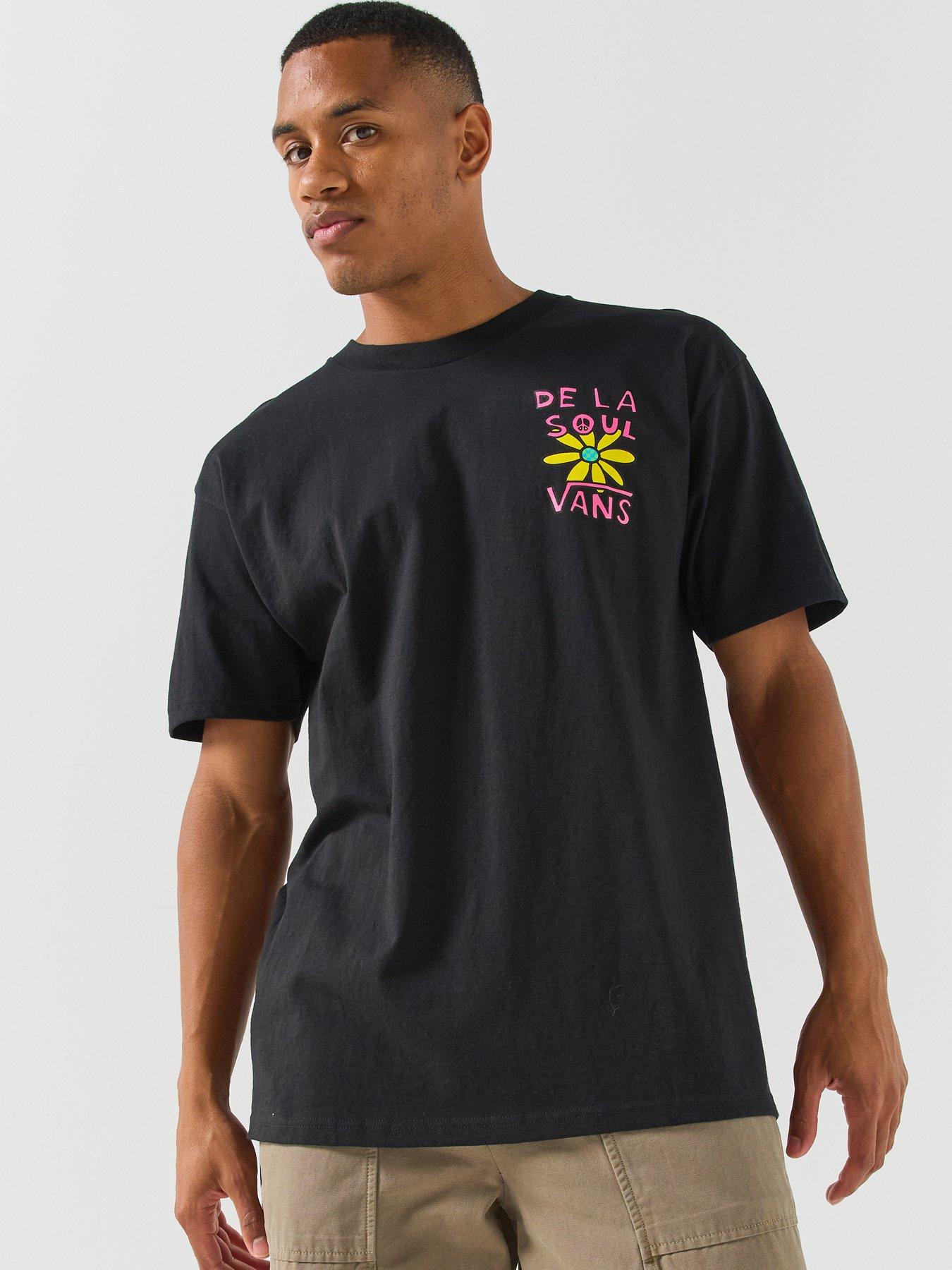 Image 2 of 5 of Vans Mens De La Soul D.a.i.s.y Short Sleeve Tee - Black