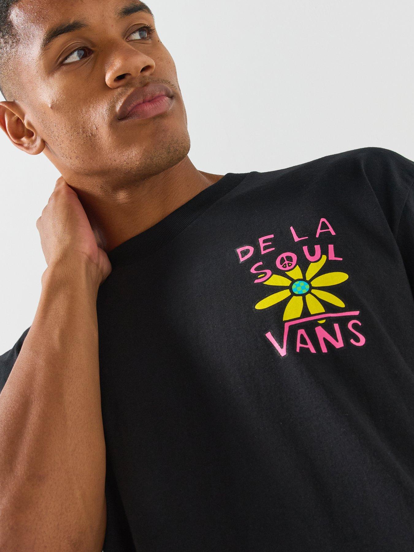 Image 4 of 5 of Vans Mens De La Soul D.a.i.s.y Short Sleeve Tee - Black