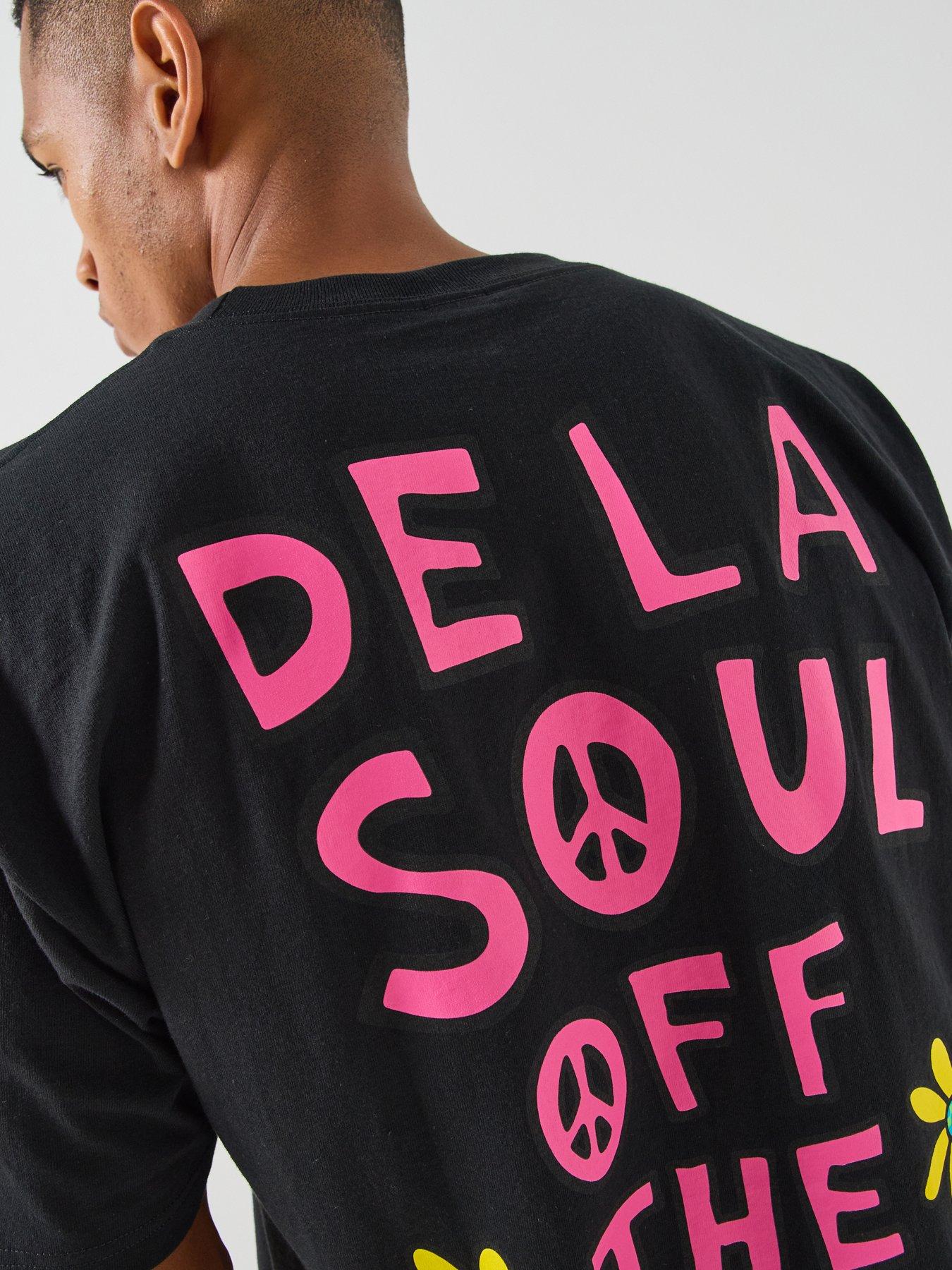 Image 5 of 5 of Vans Mens De La Soul D.a.i.s.y Short Sleeve Tee - Black