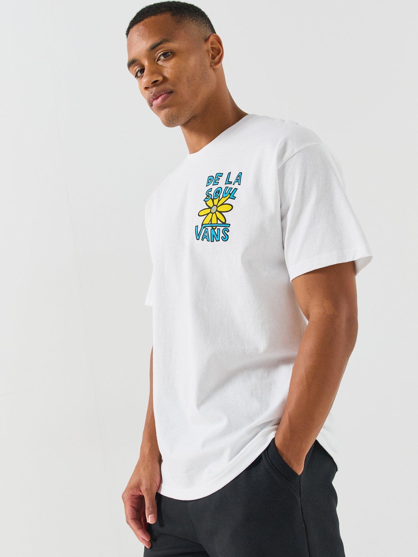 Image 4 of 5 of Vans Mens De La Soul D.a.i.s.y Short Sleeve Tee - White