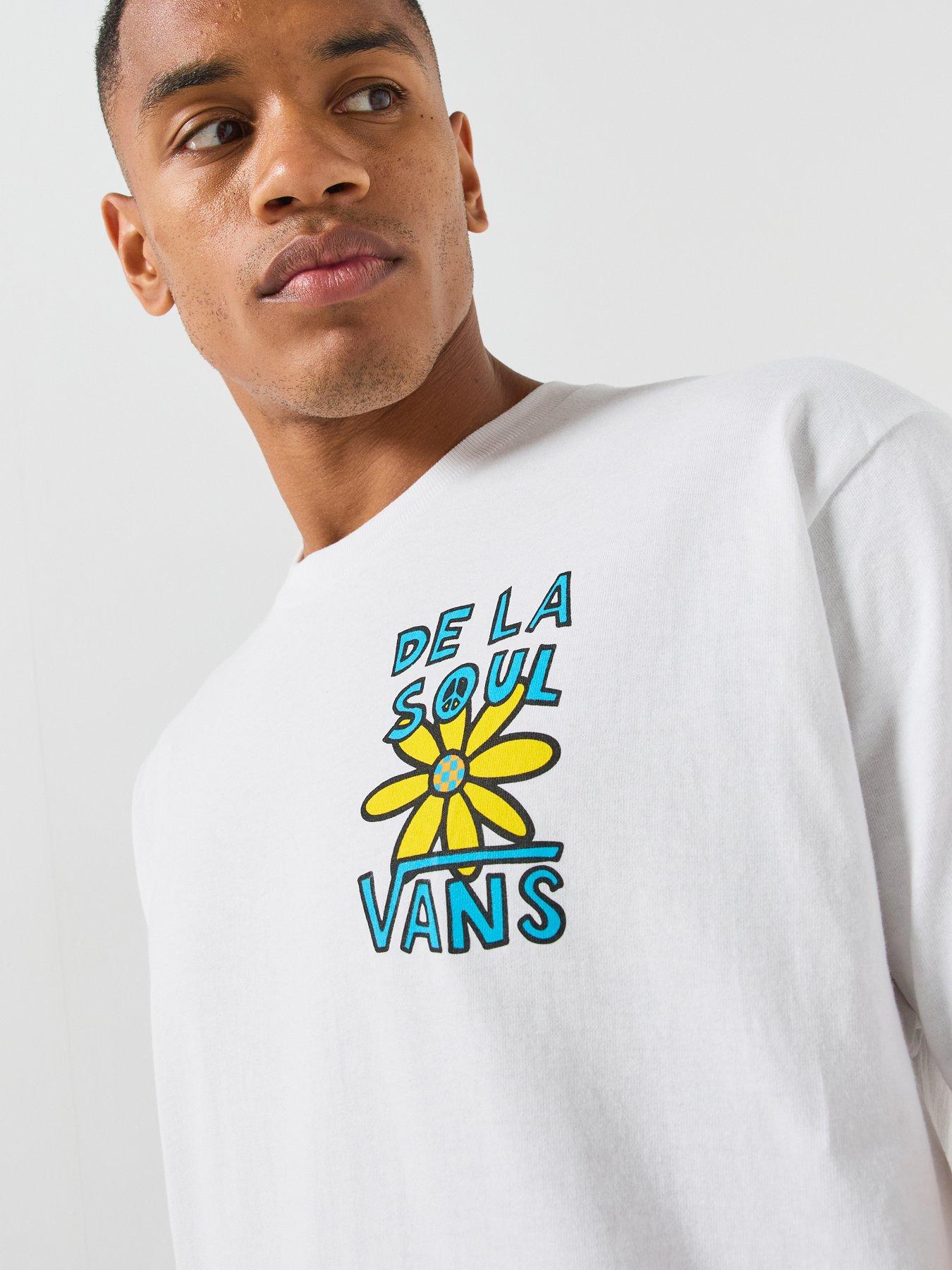 Image 5 of 5 of Vans Mens De La Soul D.a.i.s.y Short Sleeve Tee - White
