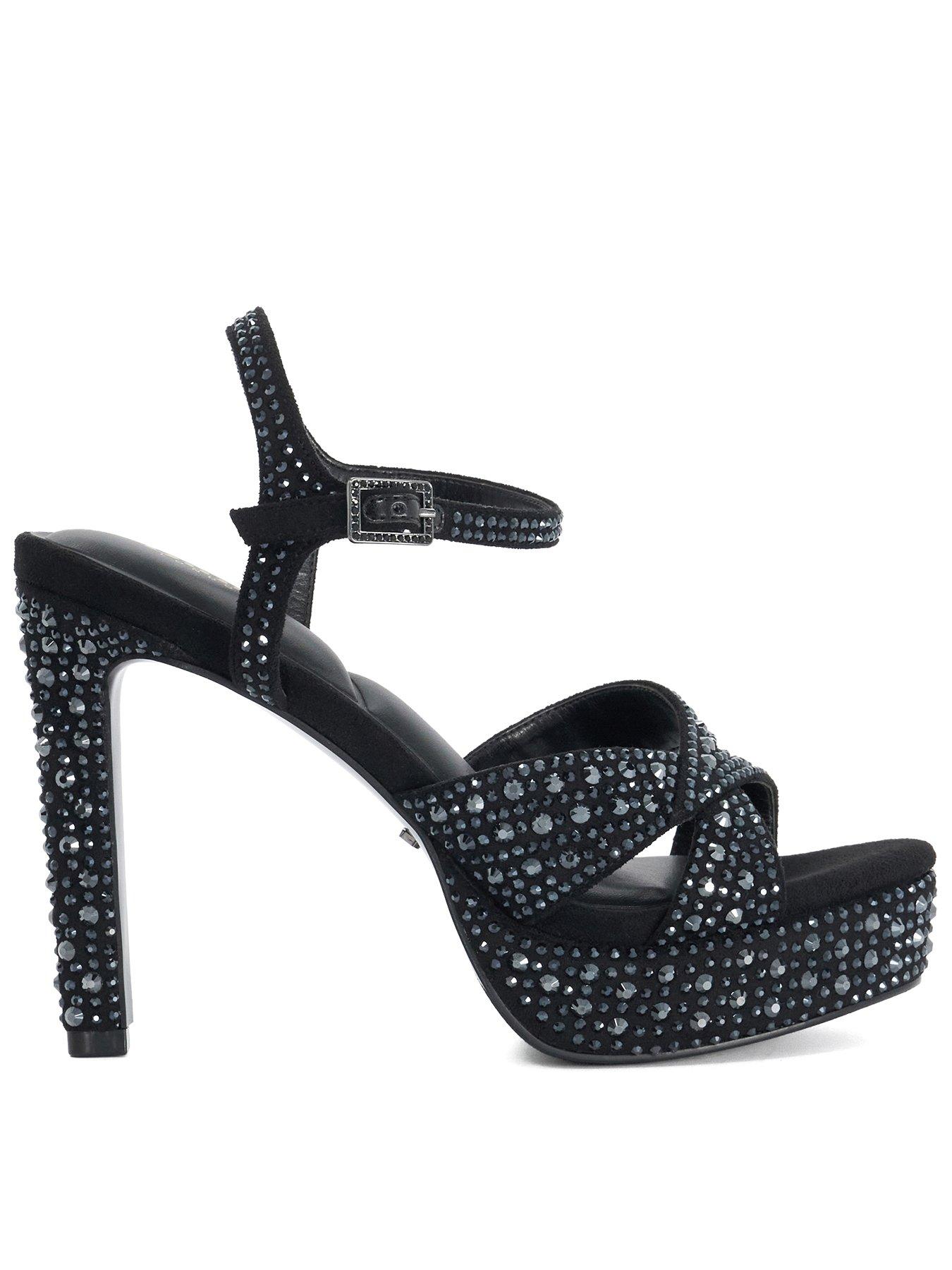 Dune London Mayve Heeled Sandals - Black