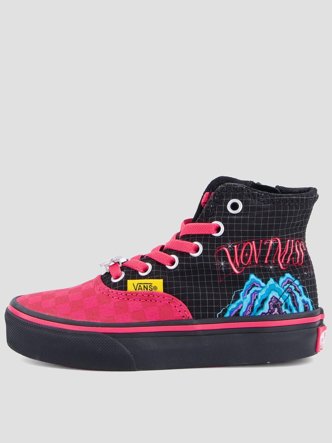 Image 1 of 7 of Vans Kids Kpop Demon Hunters Mira Authentic Hi - Black