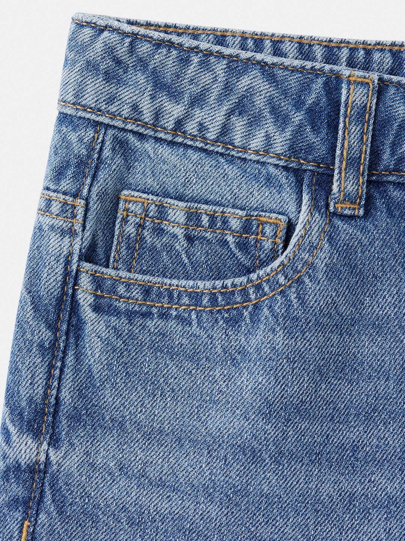 Image 5 of 5 of Mango Boys Regular Fit Jeans - Blue