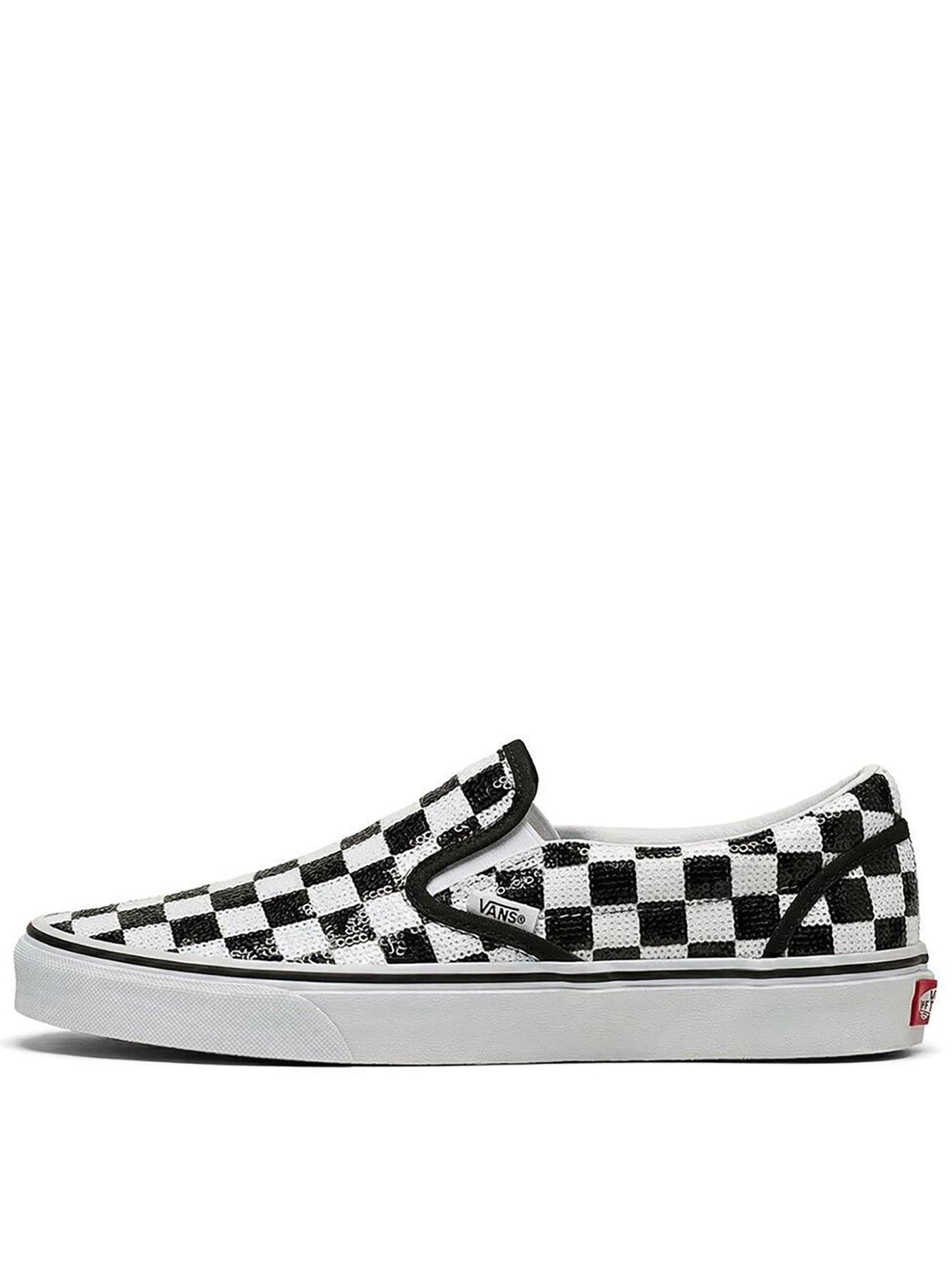 Image 1 of 3 of Vans Womens Sequins Slip-On - Black