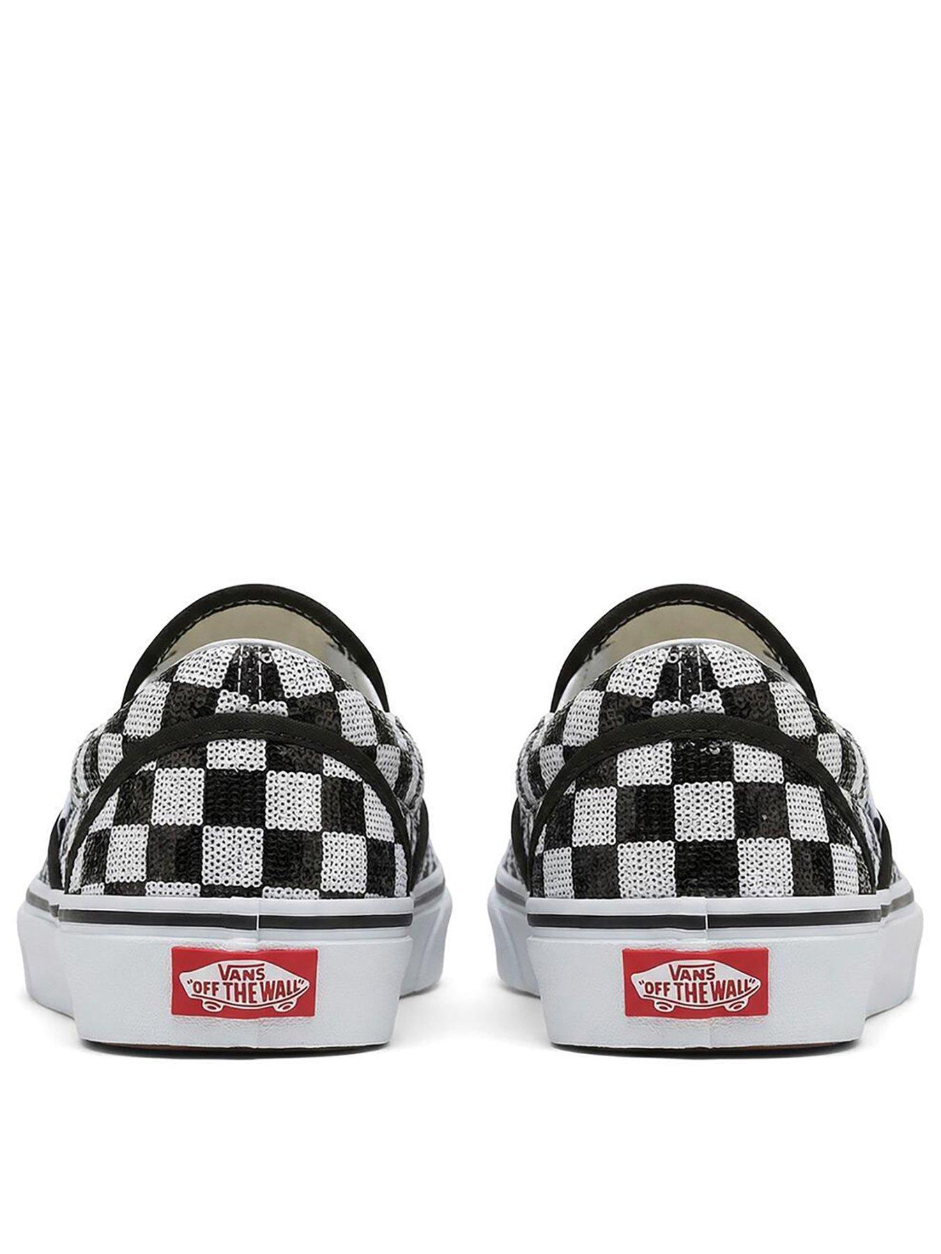 Image 2 of 3 of Vans Womens Sequins Slip-On - Black