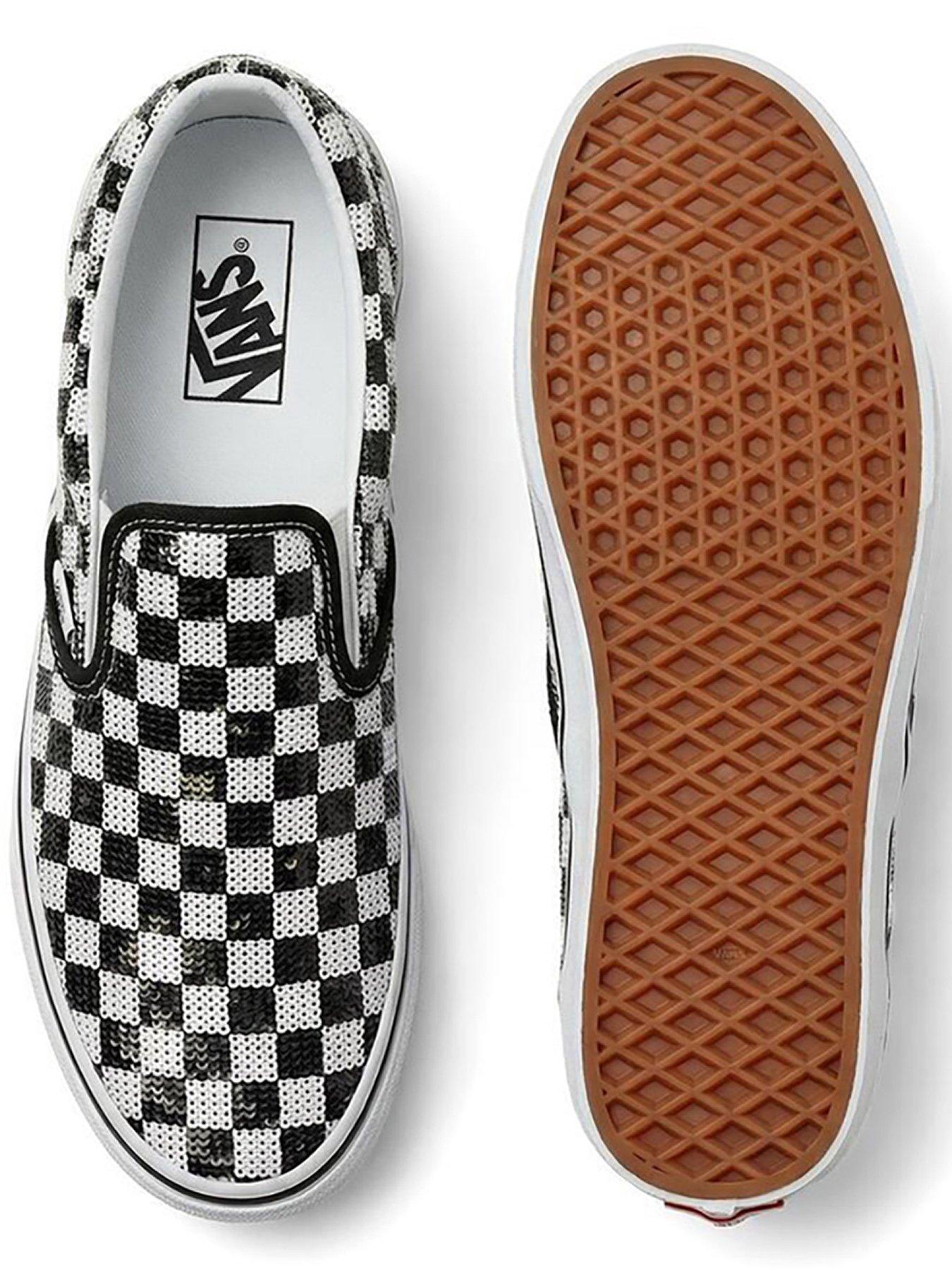 Image 3 of 3 of Vans Womens Sequins Slip-On - Black