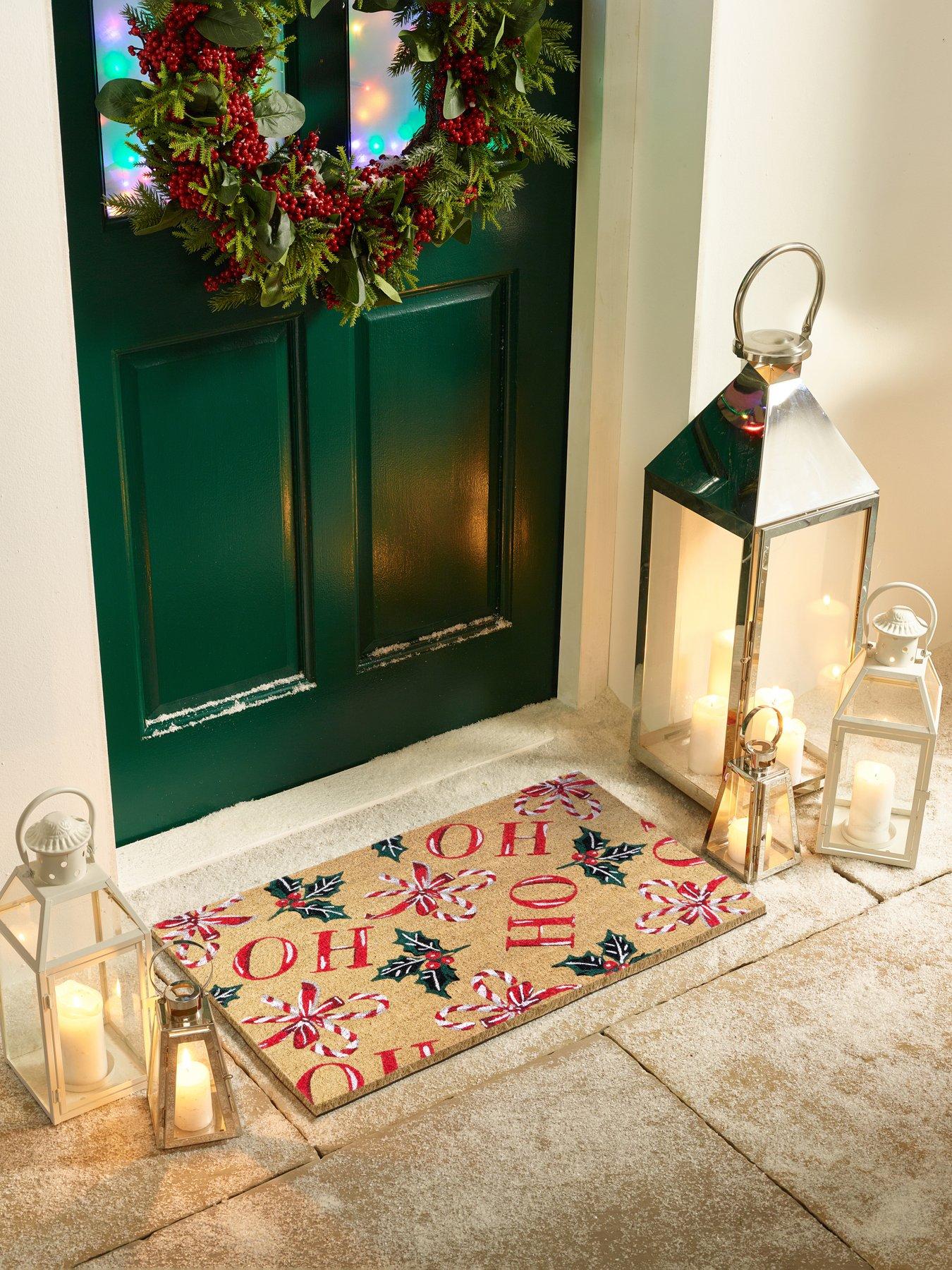 Image 1 of 3 of The Very Collection Ho Ho Ho Coir Doormat 45x75