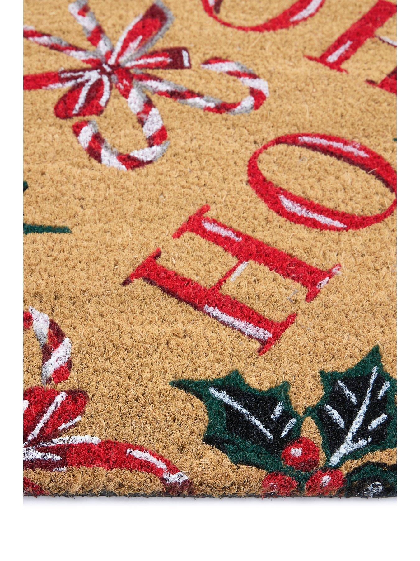 Image 3 of 3 of The Very Collection Ho Ho Ho Coir Doormat 45x75