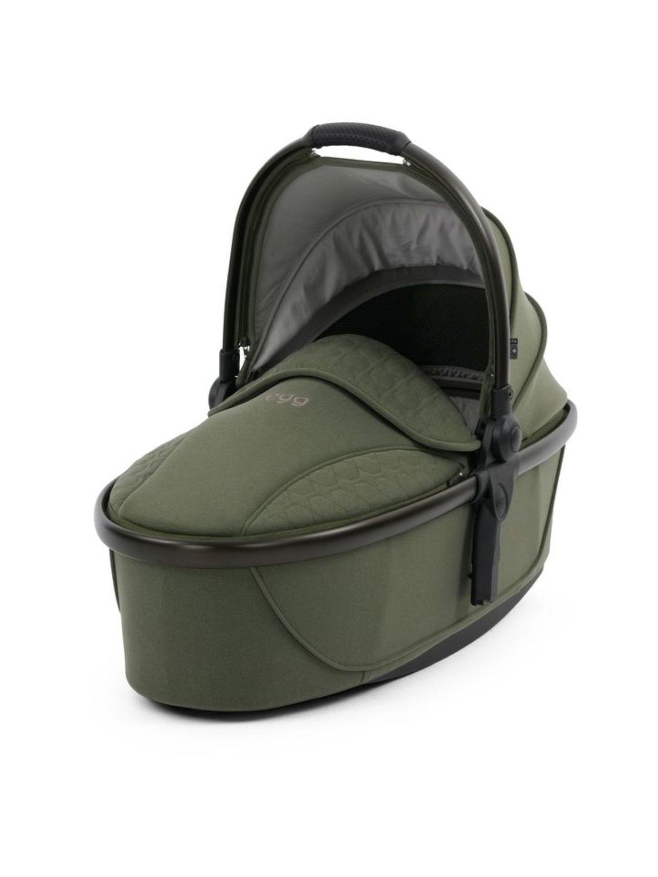 Image 3 of 6 of Egg egg3 Luxury Bundle with 360 egg shell Car Seat &amp; base - Sage