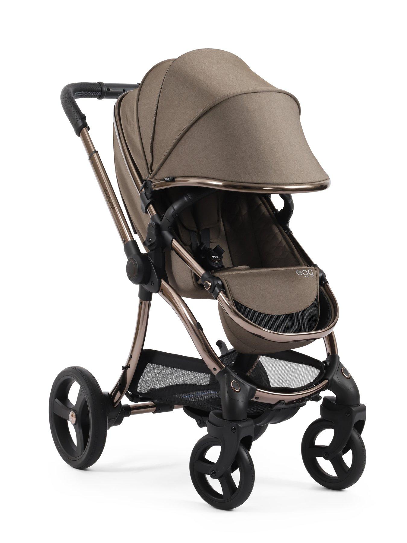 Image 3 of 6 of Egg egg3 Luxury Bundle with 360 egg shell Car Seat &amp; base - Mink