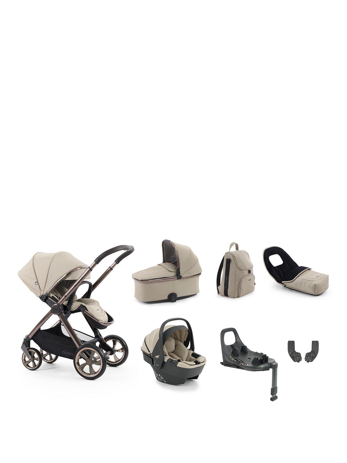 Image 1 of 6 of Oyster Oyster 4 Luxury Pushchair 360 Bundle - Buttermilk