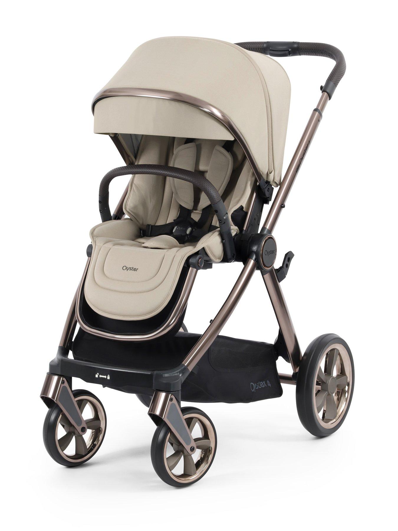 Image 2 of 6 of Oyster Oyster 4 Luxury Pushchair 360 Bundle - Buttermilk