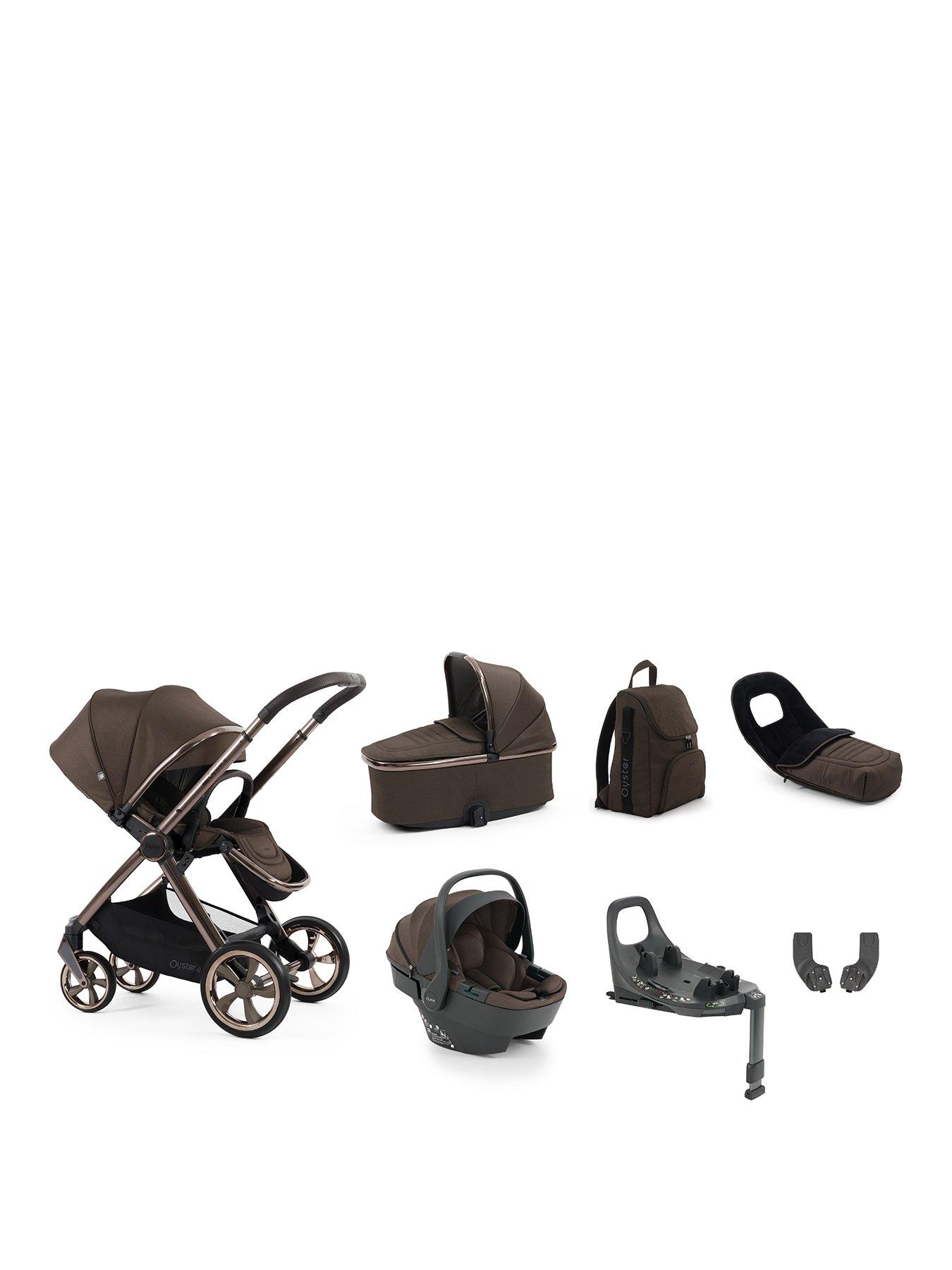 Oyster Oyster 4 Luxury Pushchair 360 Bundle - Chocolate Velvet