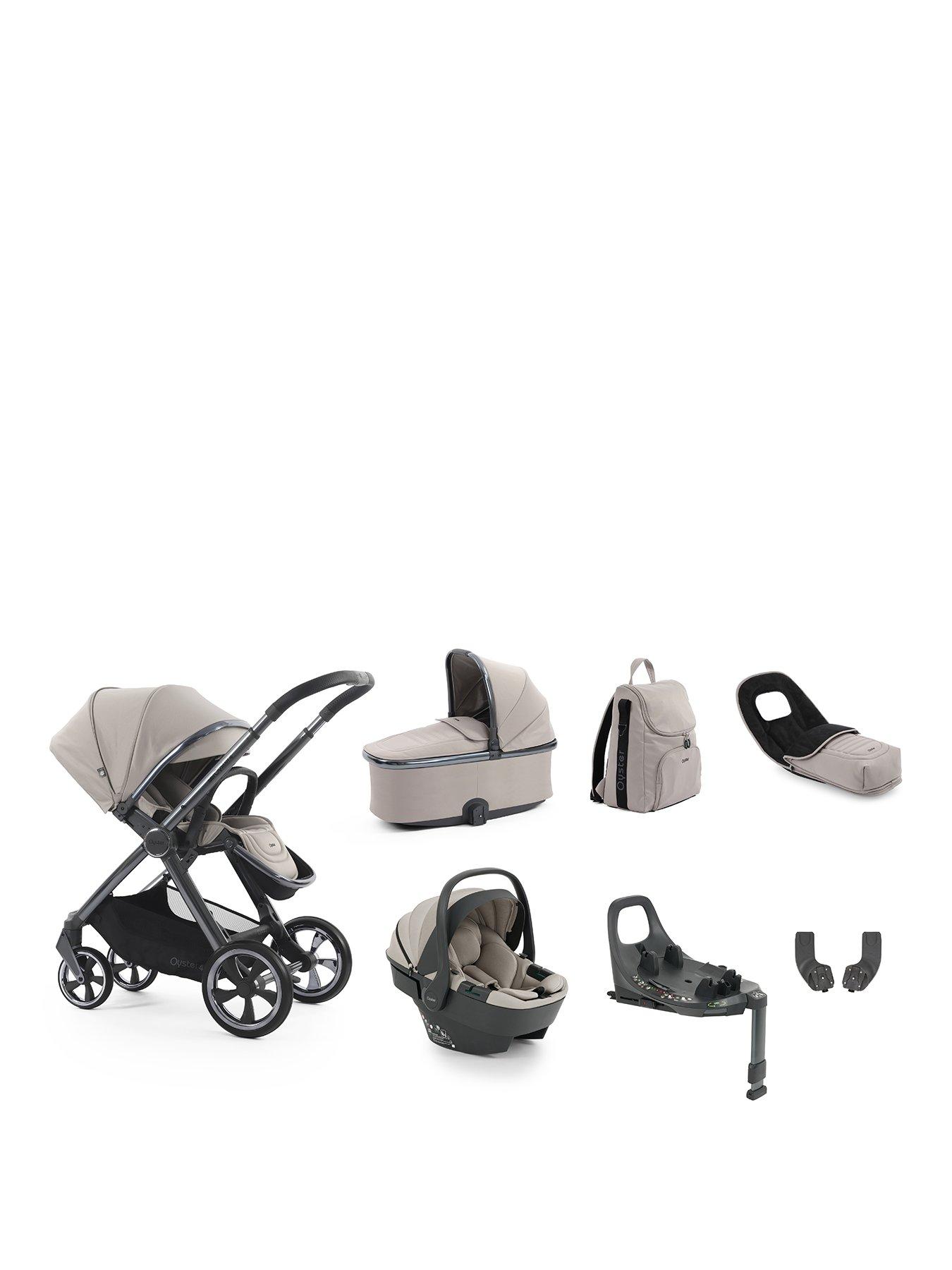 Oyster Oyster 4 Luxury Pushchair 360 Bundle - Stone