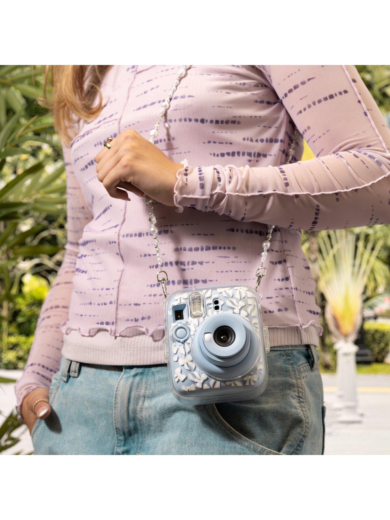 Image 6 of 8 of Fujifilm Instax Fujifilm Instax Mini 13 Camera inc Skinny Dip Case &amp; 20 Shot Film - Clay White