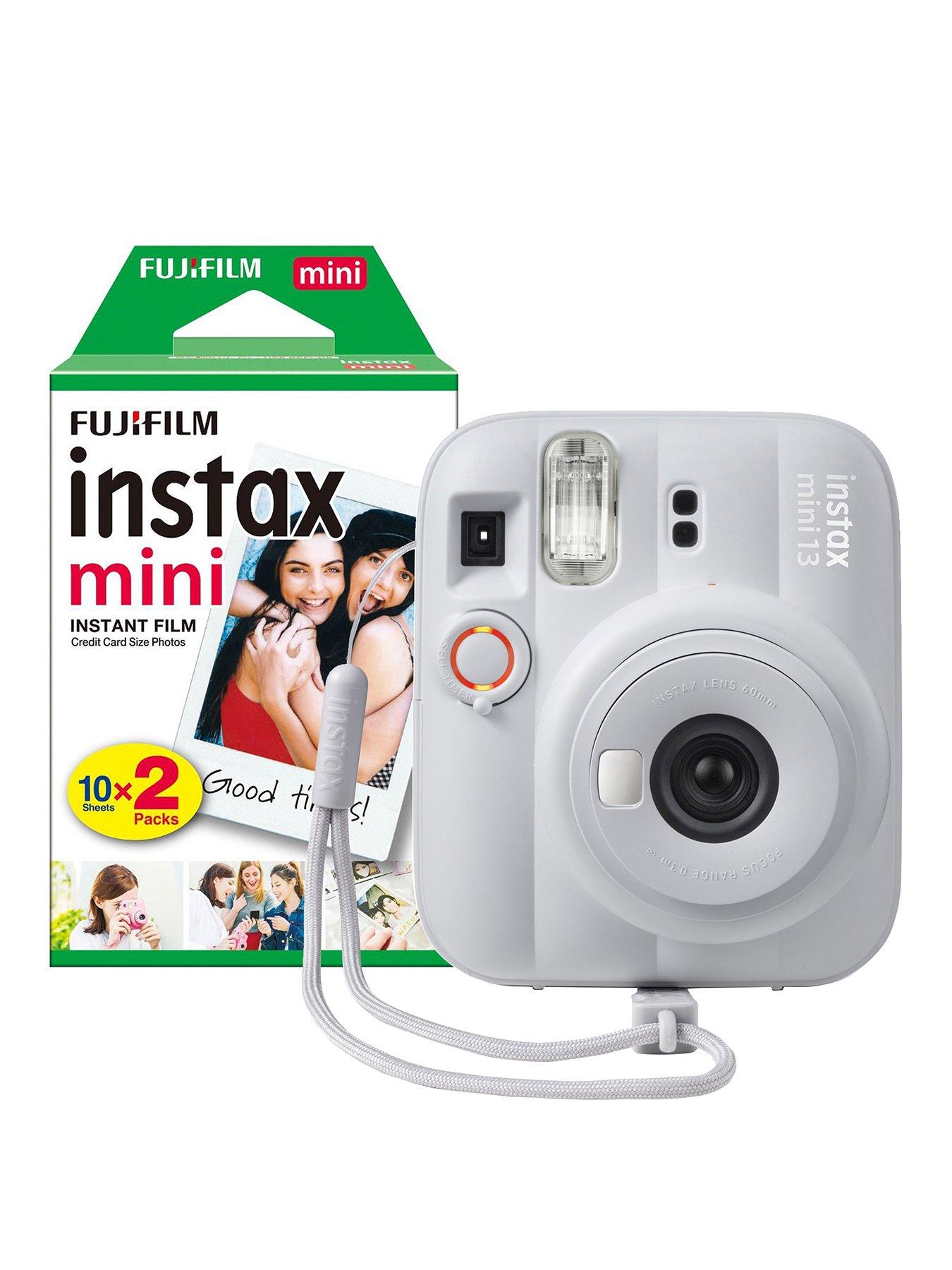 Fujifilm Instax Fujifilm Instax Mini 13 Camera inc 20 Shot Film Pack- Clay White