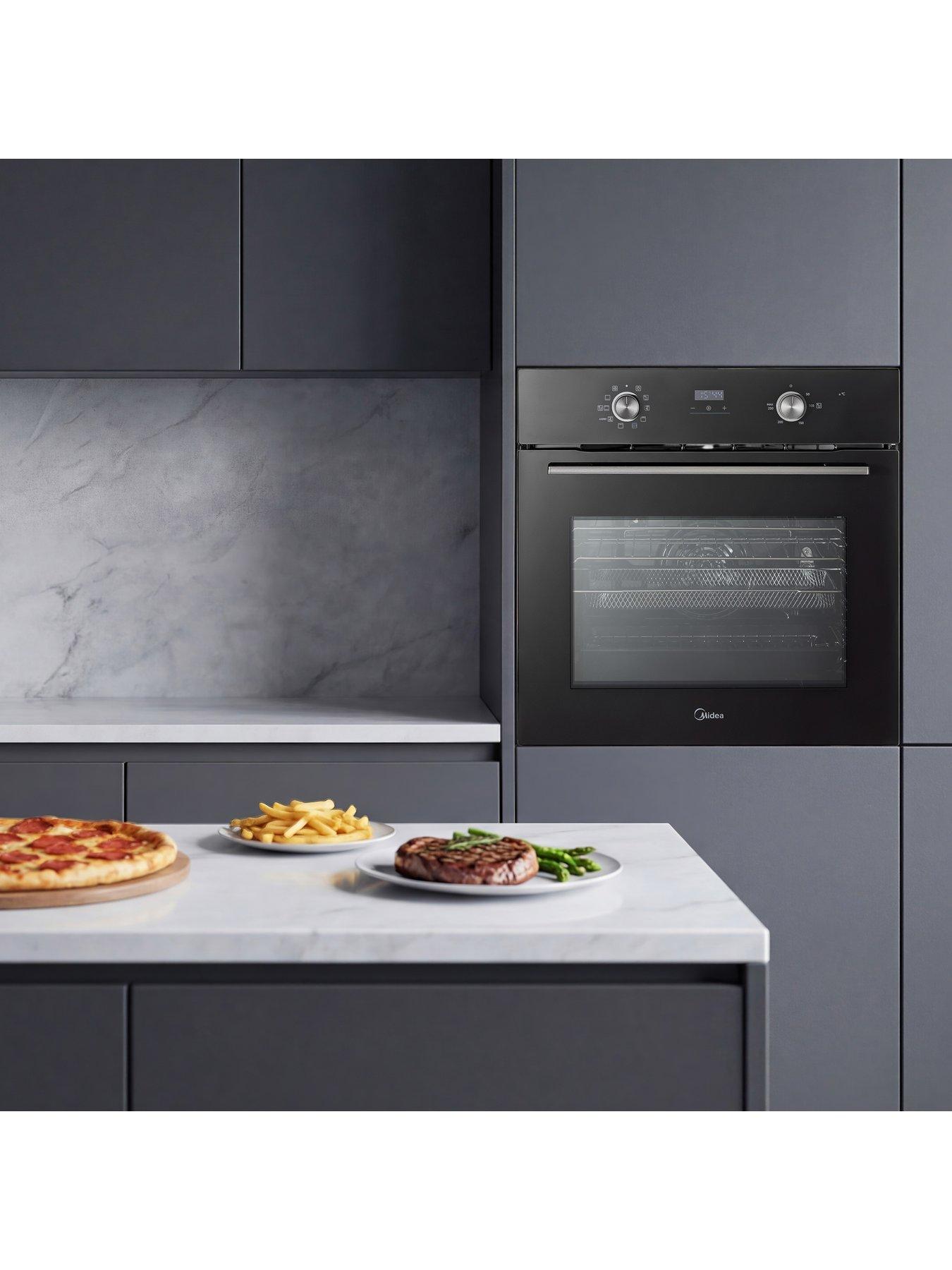 Image 2 of 7 of Midea MBO65M90D2-BK Multifunction Built In Single Oven - Black