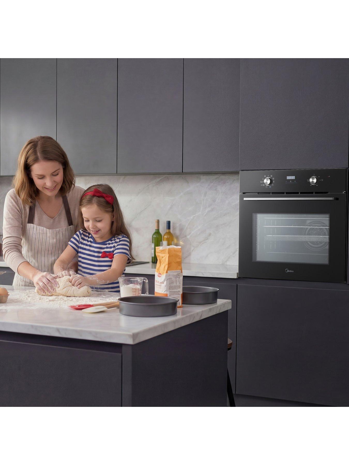 Image 4 of 7 of Midea MBO65M90D2-BK Multifunction Built In Single Oven - Black