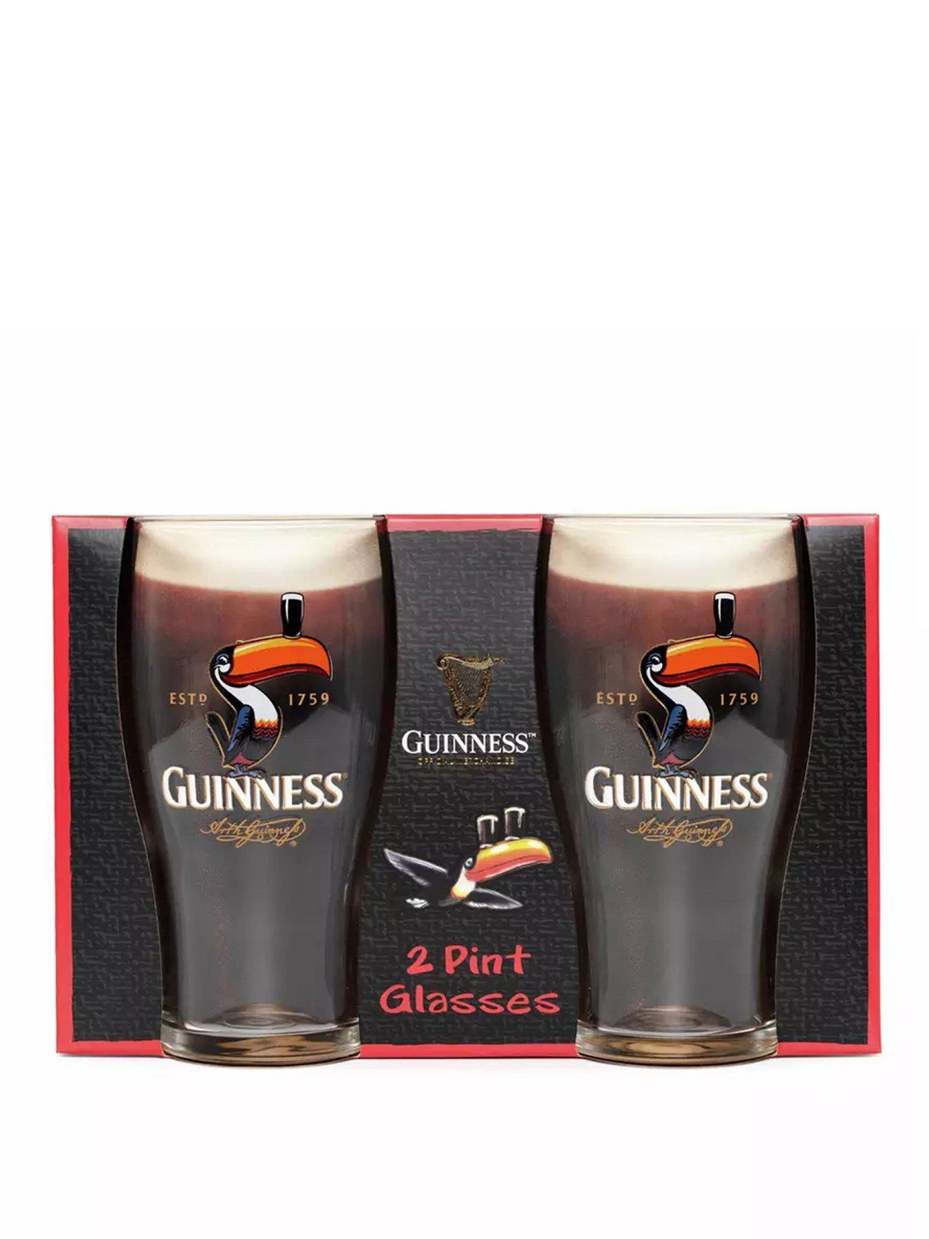 GUINNESS Guinness Toucan Pint Beer Glass Set - Pack of 2