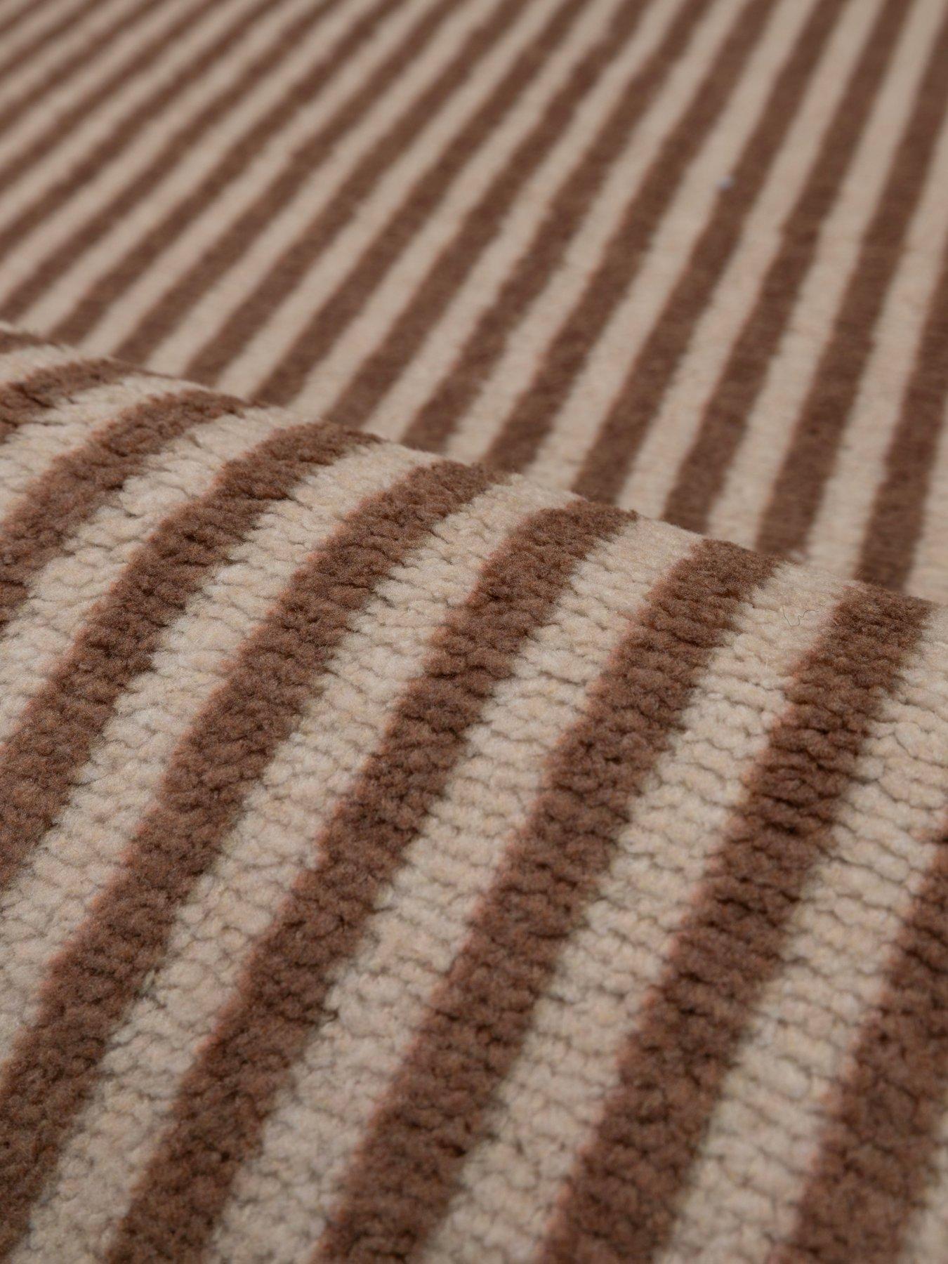 Image 3 of 4 of The Very Collection Deco Stripe Runner And Dooor Mat Set